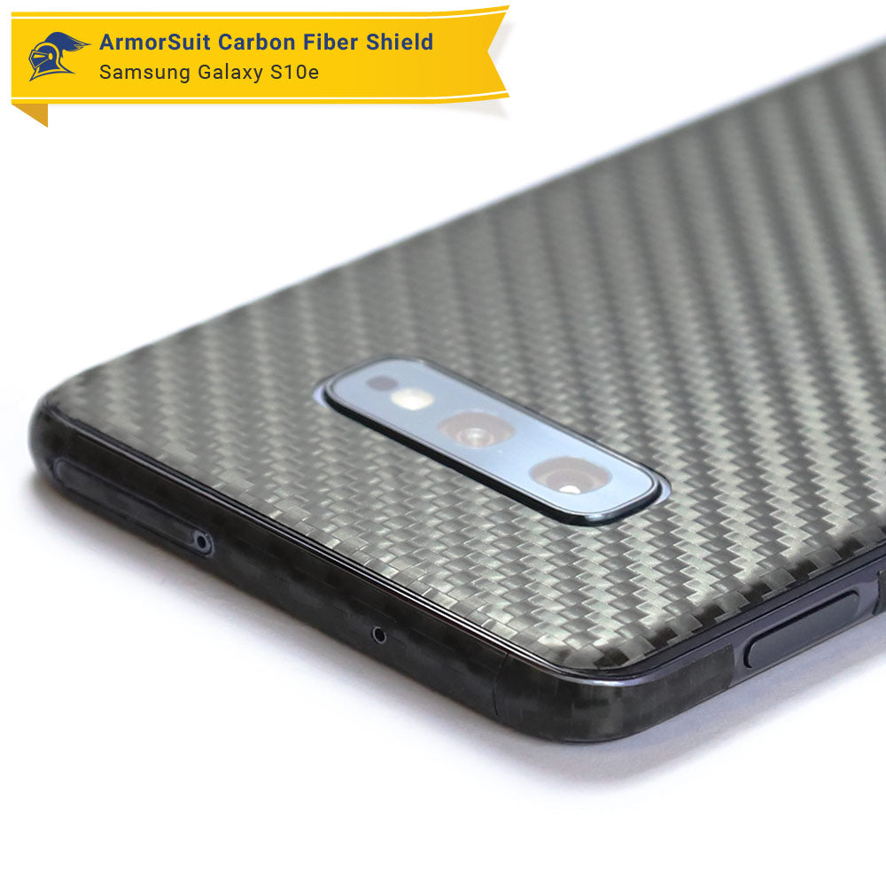 Samsung Galaxy S10e Carbon Fiber Skin Protector