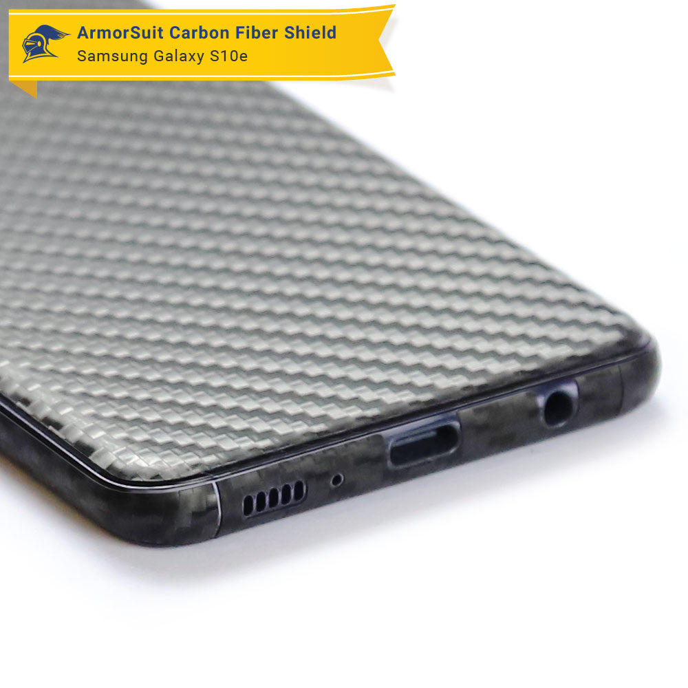 Samsung Galaxy S10e Carbon Fiber Skin Protector