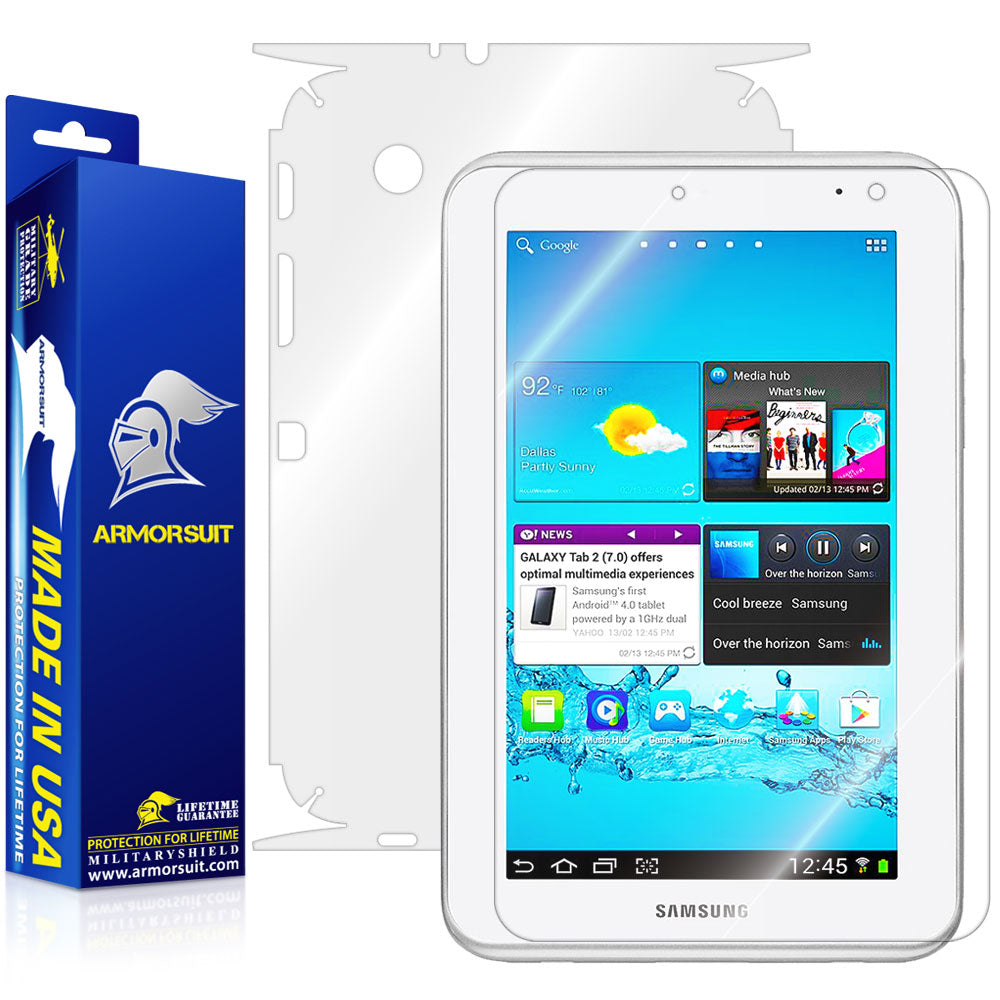 Samsung Galaxy Tab 2 7.0 Full Body Skin Protector