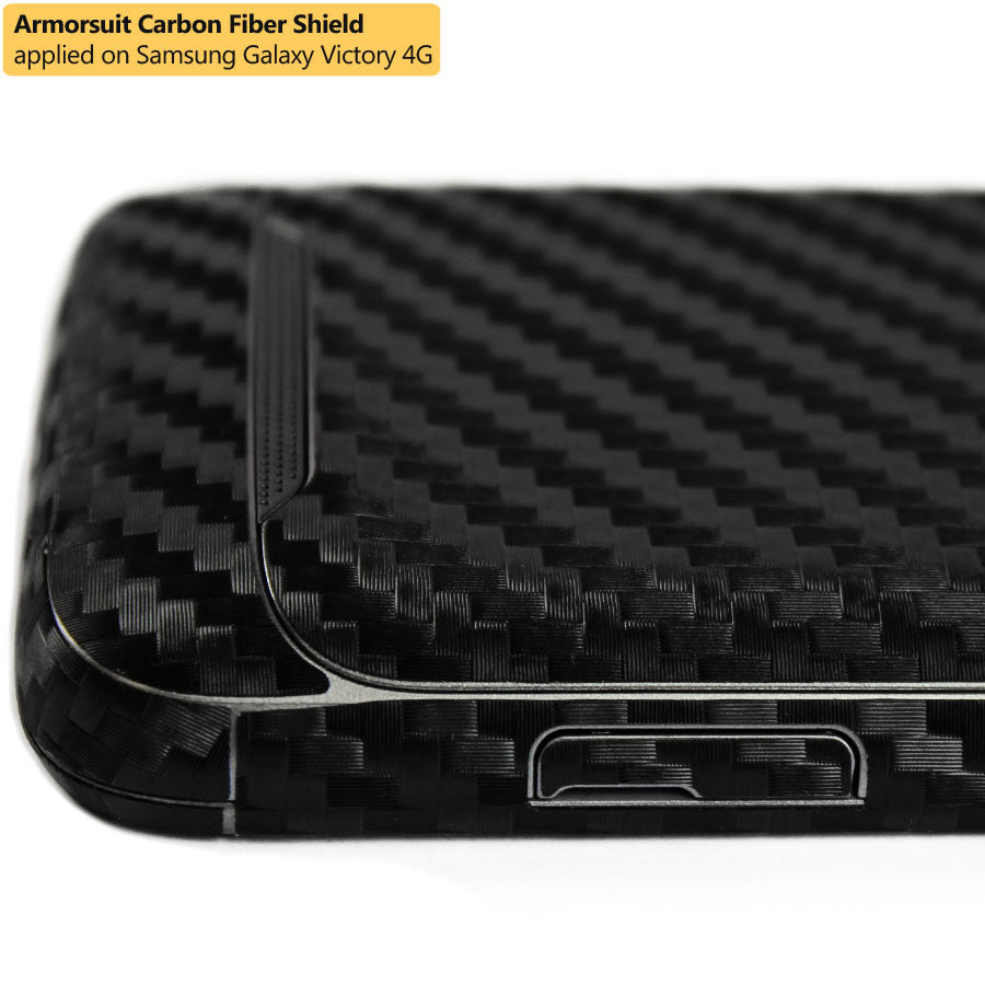 Samsung Galaxy Victory 4G LTE Screen Protector + Carbon Fiber Film Protector