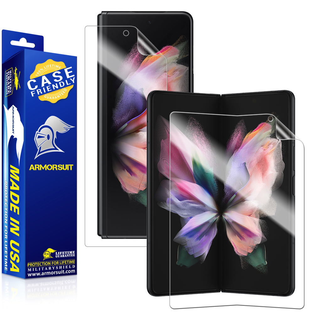 [2Pack] Samsung Galaxy Z Fold 3 Screen Protector (CaseFriendly)