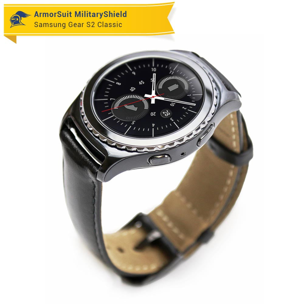 Samsung Gear S2 Classic Screen Protector + Full Body Skin Protector