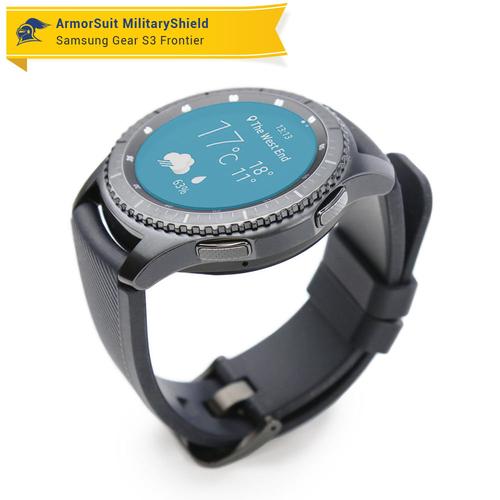 Samsung Gear S3 Frontier Screen Protector + Full Body Skin