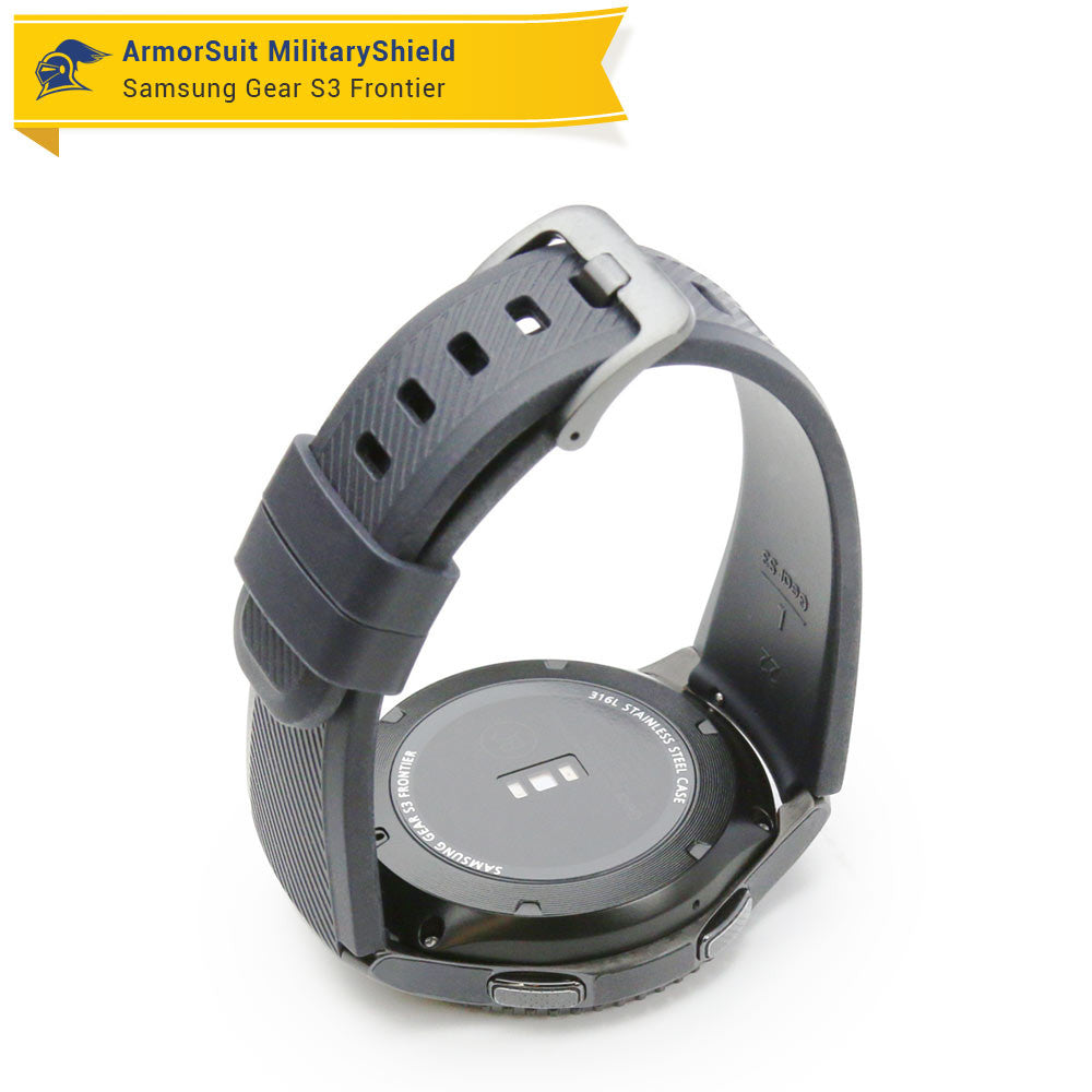 Samsung Gear S3 Frontier Screen Protector + Full Body Skin