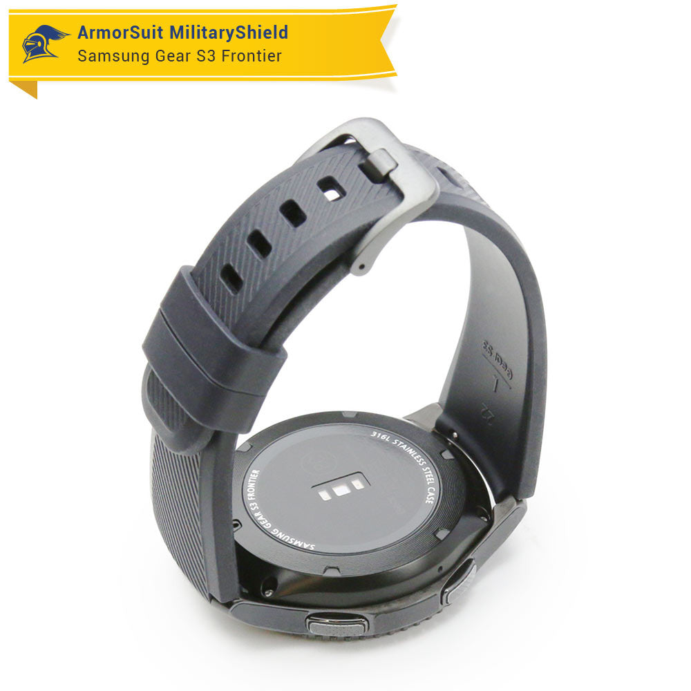 Samsung Gear S3 Frontier Screen Protector + Full Body Skin
