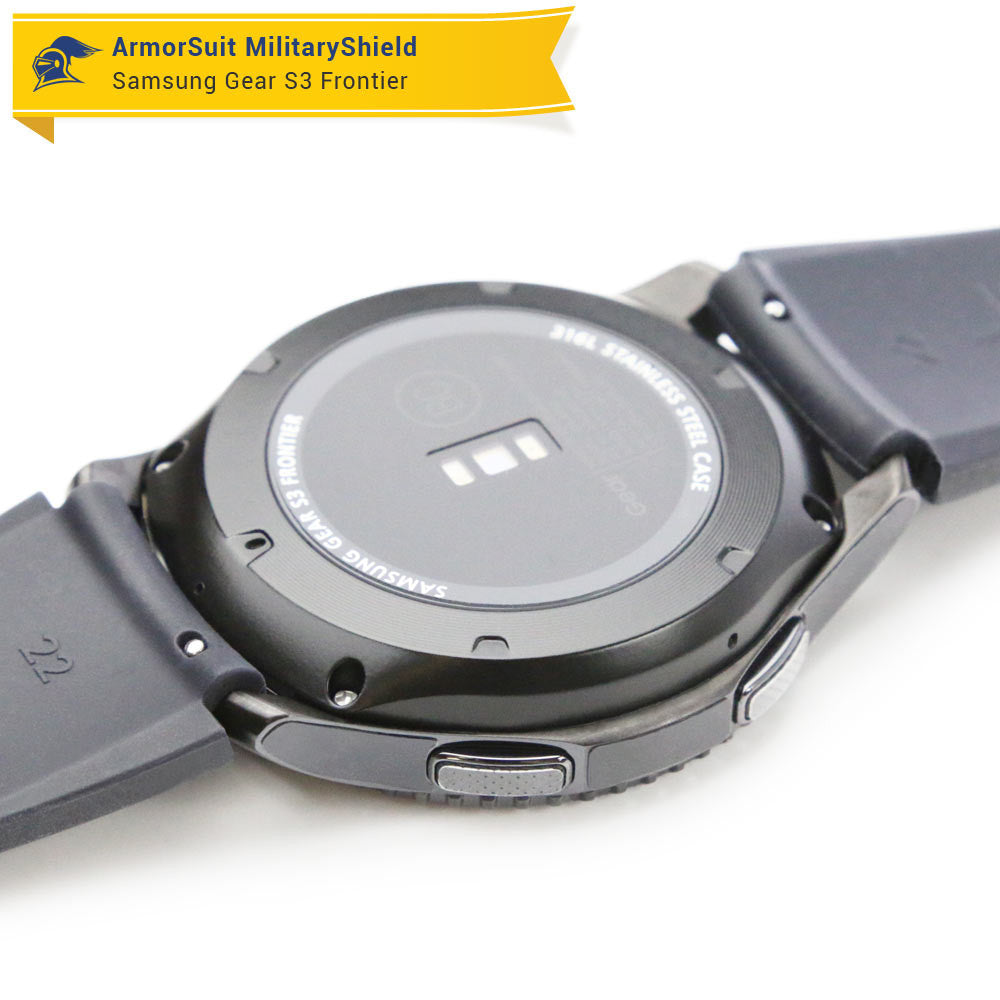 Samsung Gear S3 Frontier Screen Protector + Full Body Skin