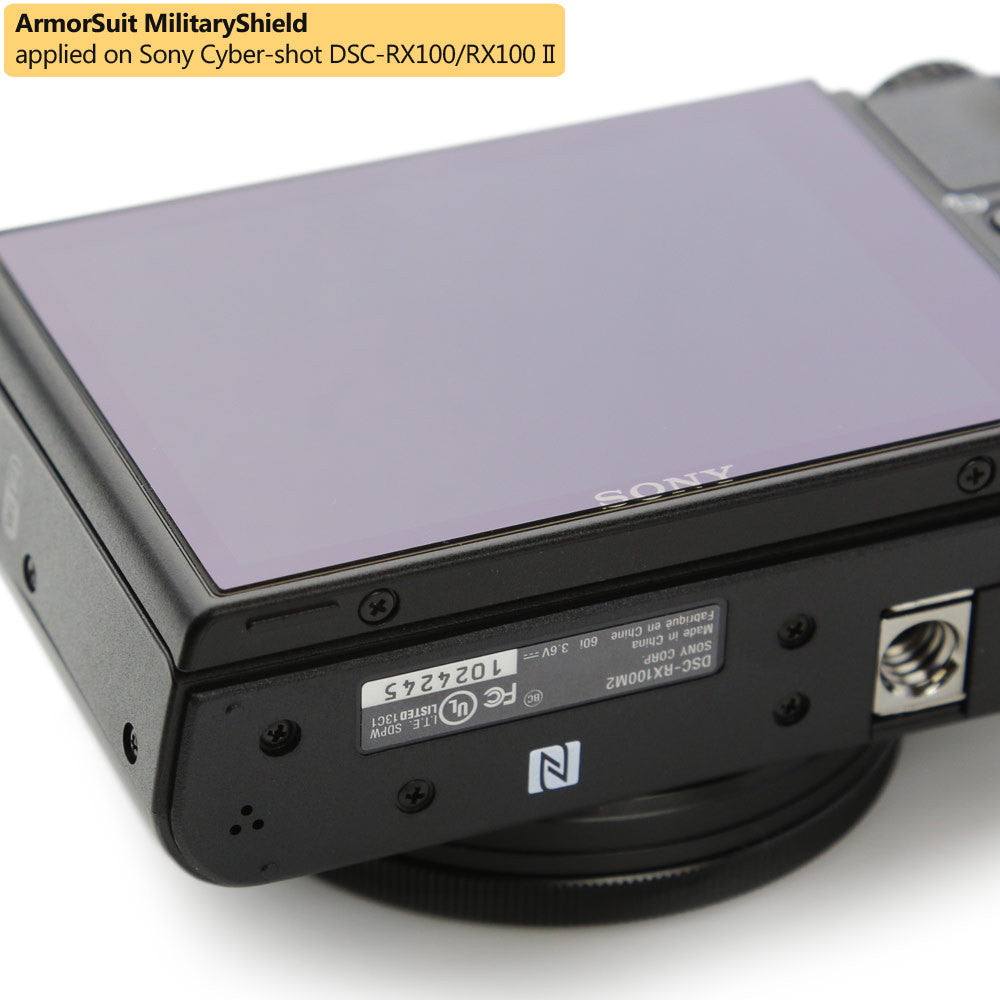 Sony DSC-RX100 II / RX100 Camera Screen Protector