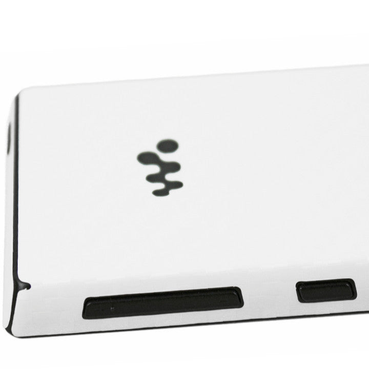 Sony Walkman NWZ-F805 / NWZ-F806 Screen Protector + White Carbon Fiber Film Protector