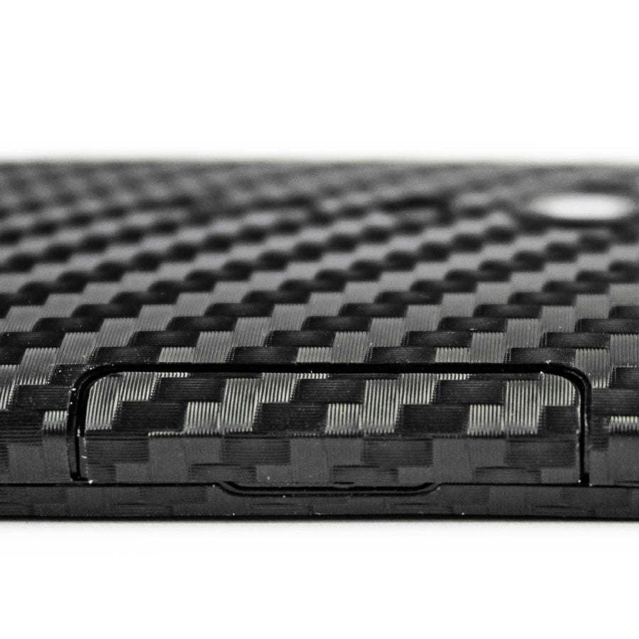 Sony Ericsson Xperia ion Screen Protector + Black Carbon Fiber Film Protector