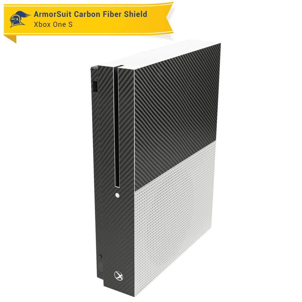 Xbox One S Black Carbon Fiber Film Protector