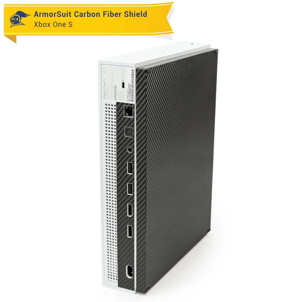 Xbox One S Black Carbon Fiber Film Protector