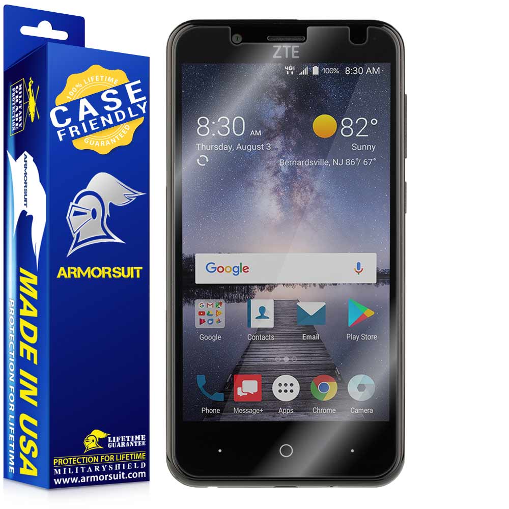 2-Pack] ZTE Blade Vantage Case Friendly Screen Protector