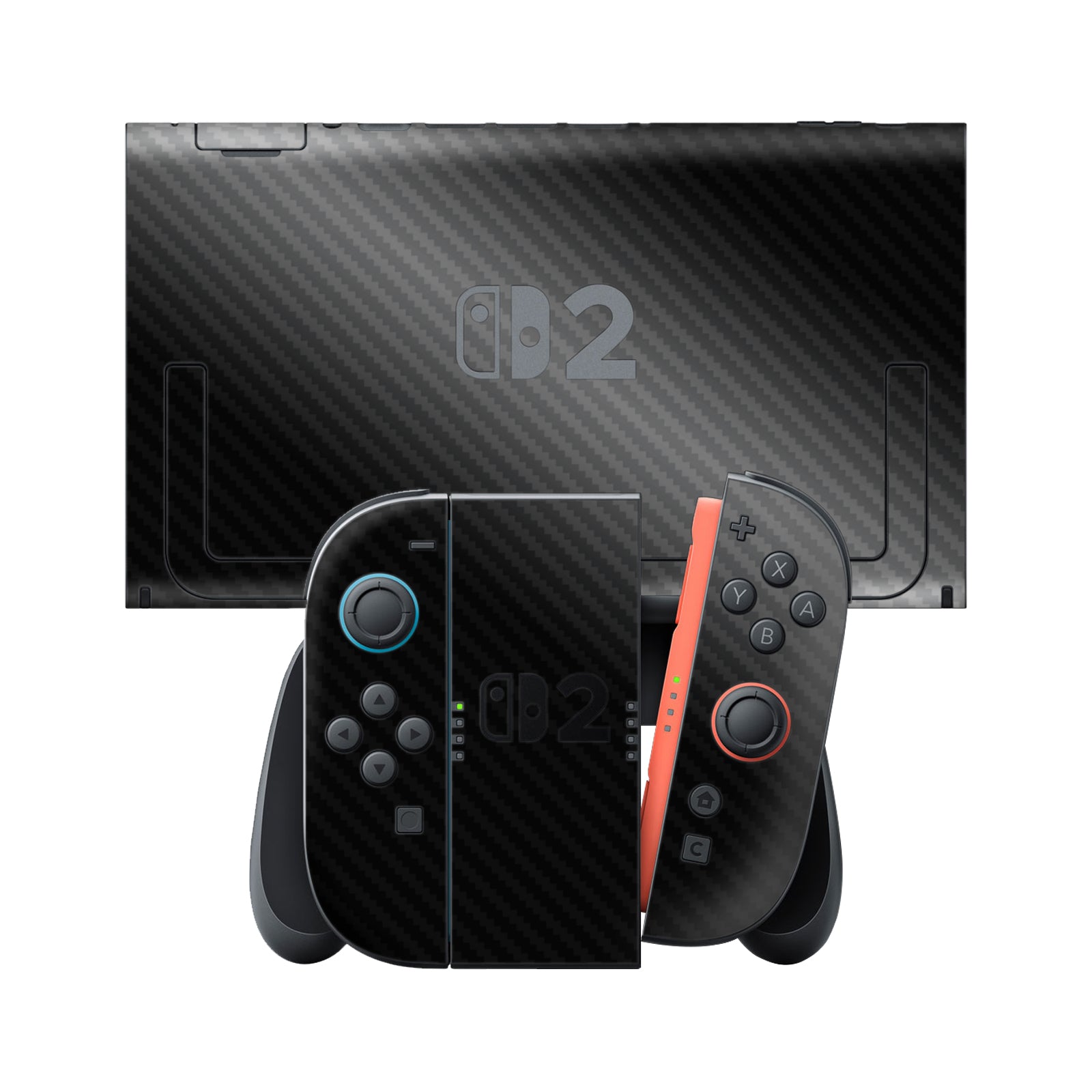 [2 Pack] Armorsuit MilitaryShield Vinyl Skin Wrap Film for Nintendo Switch 2 (2025)