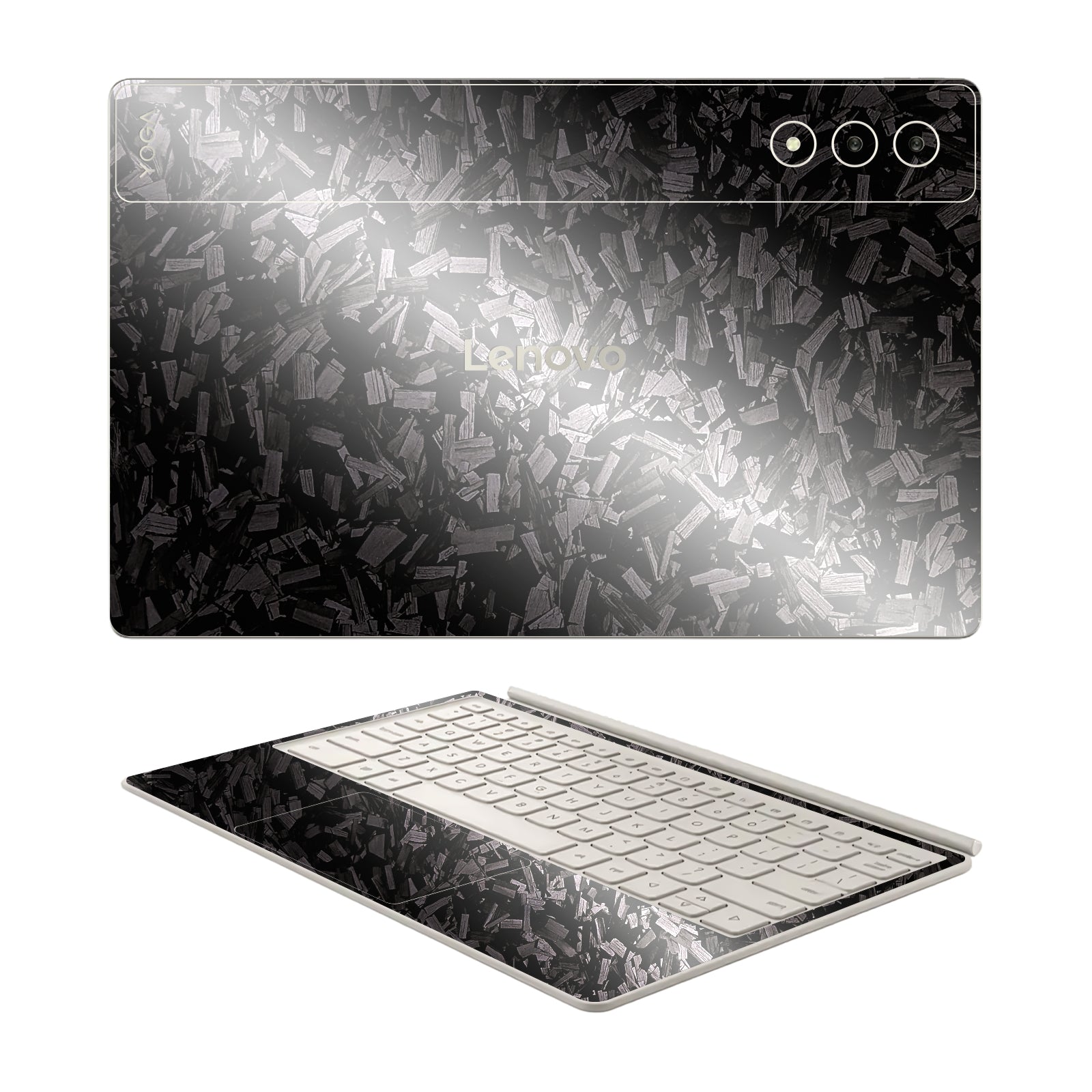[2 Pack] Armorsuit MilitaryShield Vinyl Skin Wrap Film for Lenovo Yoga Tab Plus (2025)