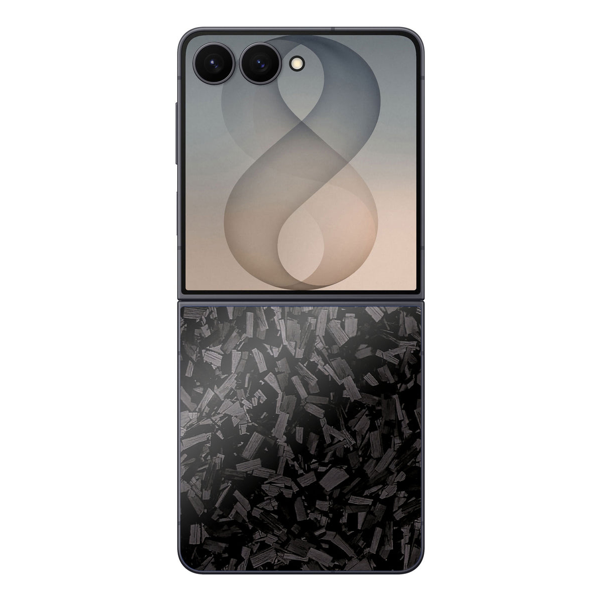 [2 Pack] Armorsuit MilitaryShield Vinyl Skin Wrap Film for Samsung Galaxy Z Flip 8 (2026)