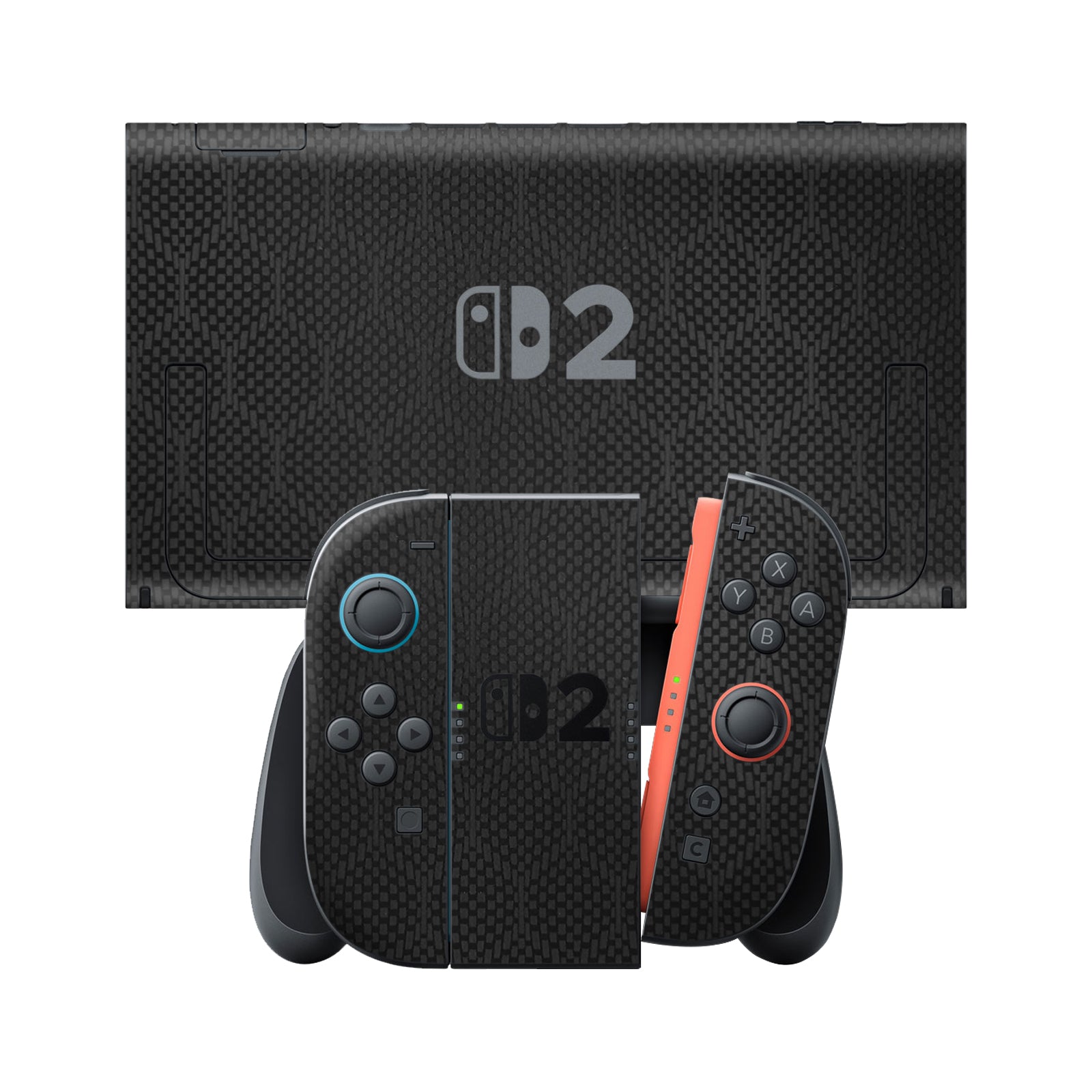 [2 Pack] Armorsuit MilitaryShield Vinyl Skin Wrap Film for Nintendo Switch 2 (2025)