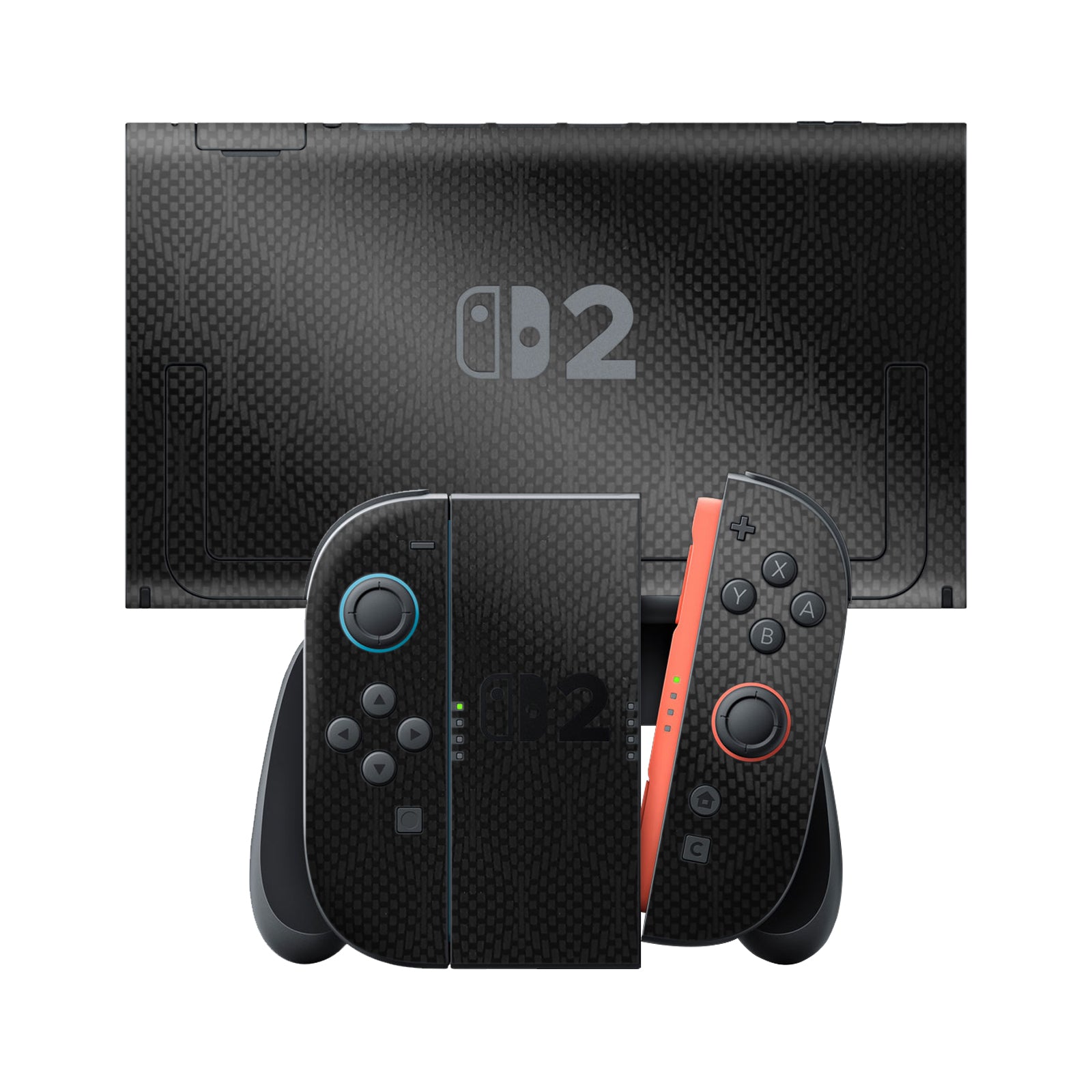 [2 Pack] Armorsuit MilitaryShield Vinyl Skin Wrap Film for Nintendo Switch 2 (2025)