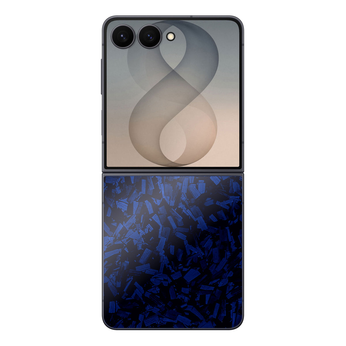 [2 Pack] Armorsuit MilitaryShield Vinyl Skin Wrap Film for Samsung Galaxy Z Flip 8 (2026)