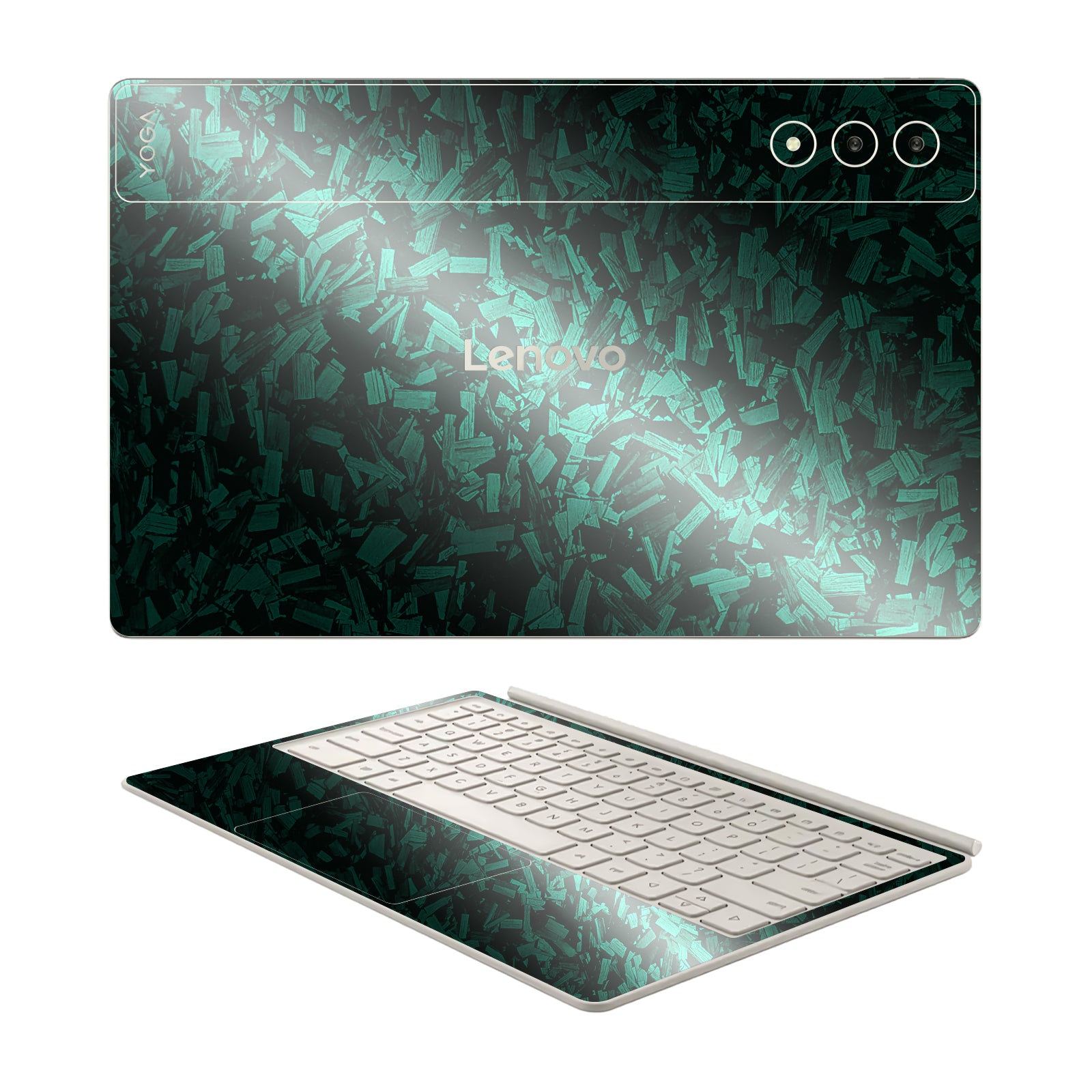 [2 Pack] Armorsuit MilitaryShield Vinyl Skin Wrap Film for Lenovo Yoga Tab Plus (2025)