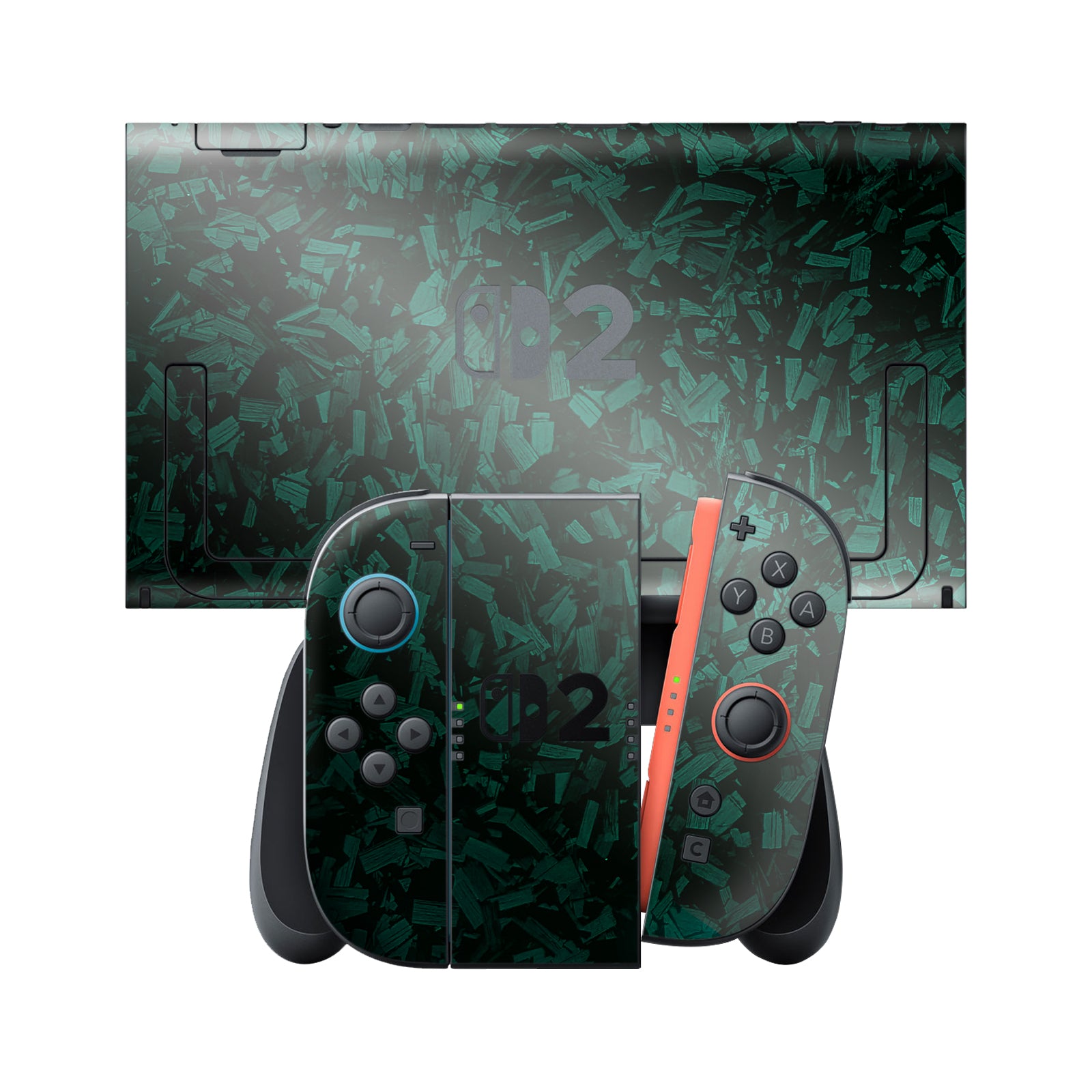 [2 Pack] Armorsuit MilitaryShield Vinyl Skin Wrap Film for Nintendo Switch 2 (2025)