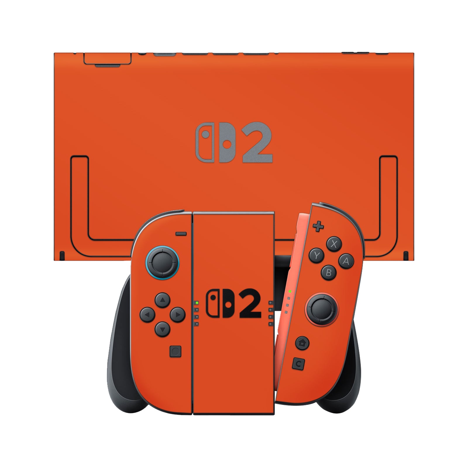 [2 Pack] Armorsuit MilitaryShield Vinyl Skin Wrap Film for Nintendo Switch 2 (2025)