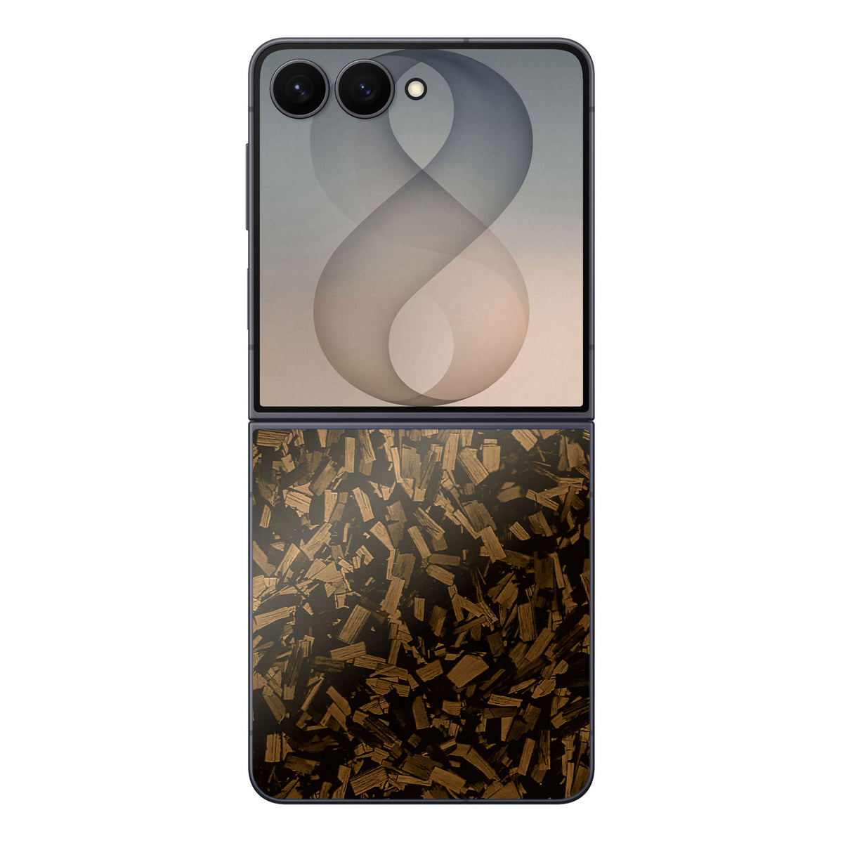 [2 Pack] Armorsuit MilitaryShield Vinyl Skin Wrap Film for Samsung Galaxy Z Flip 8 (2026)