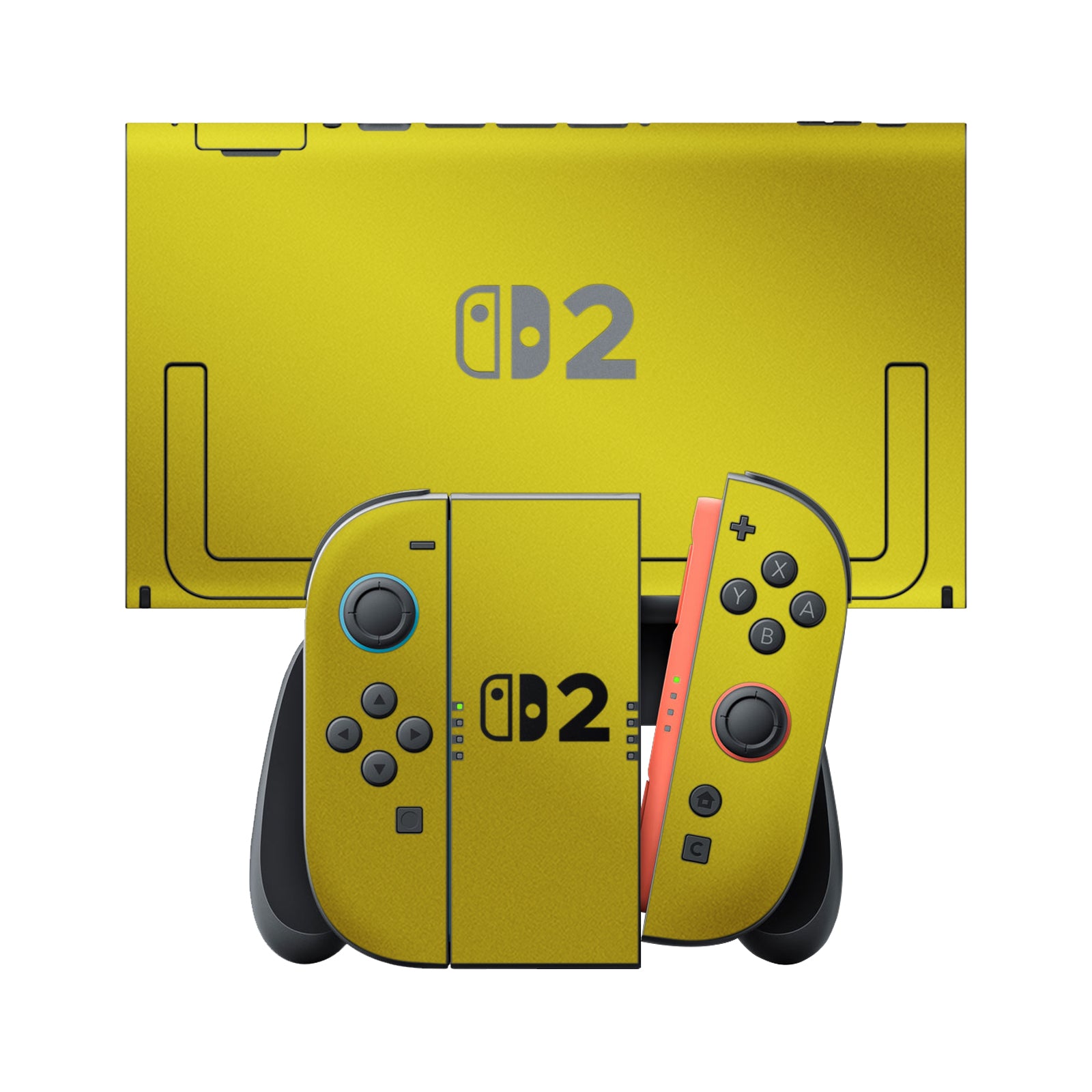 [2 Pack] Armorsuit MilitaryShield Vinyl Skin Wrap Film for Nintendo Switch 2 (2025)