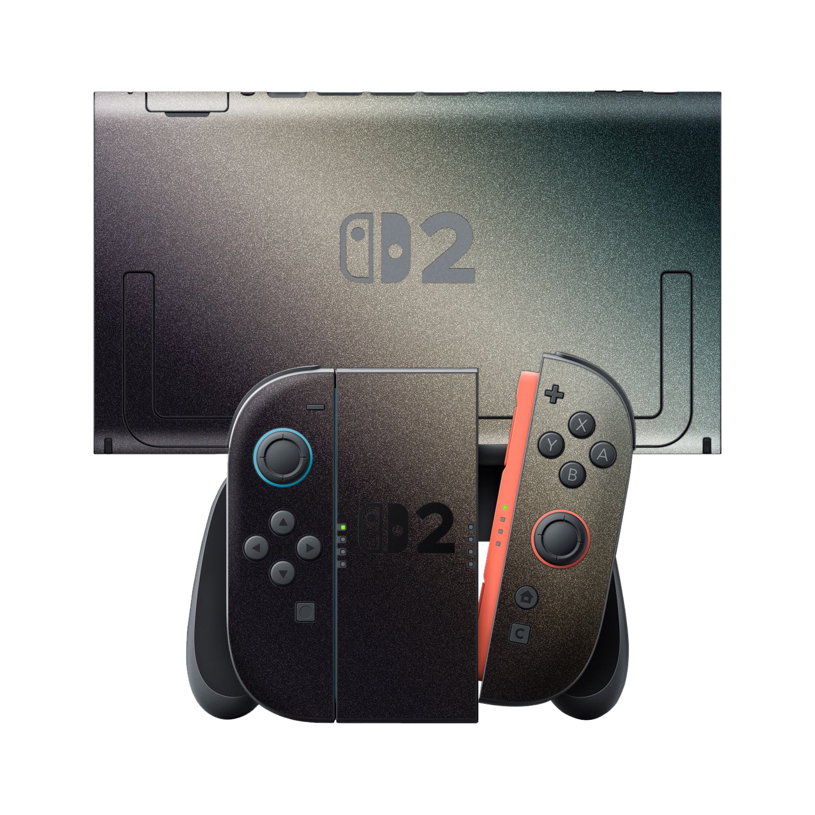 [2 Pack] Armorsuit MilitaryShield Vinyl Skin Wrap Film for Nintendo Switch 2 (2025)