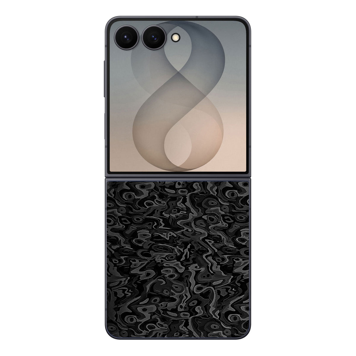 [2 Pack] Armorsuit MilitaryShield Vinyl Skin Wrap Film for Samsung Galaxy Z Flip 8 (2026)