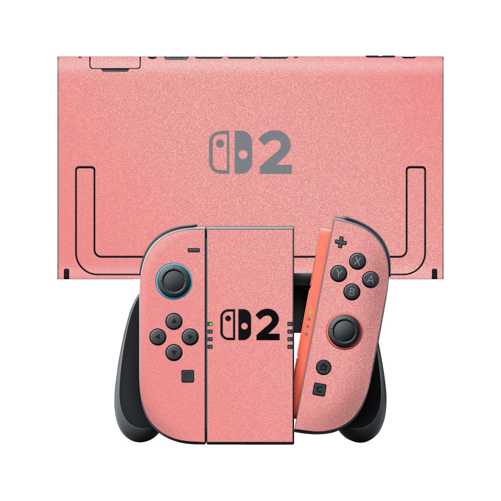 [2 Pack] Armorsuit MilitaryShield Vinyl Skin Wrap Film for Nintendo Switch 2 (2025)