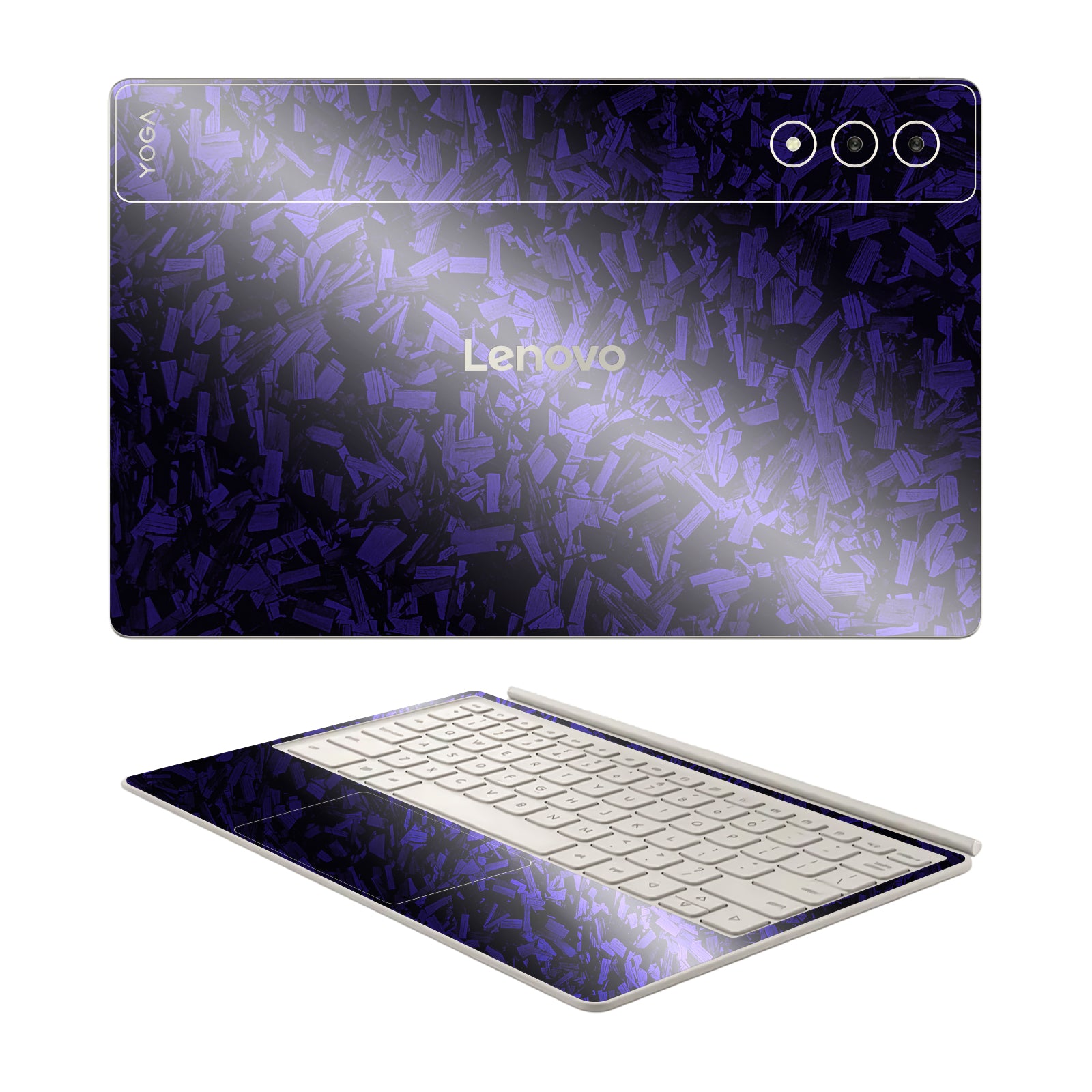 [2 Pack] Armorsuit MilitaryShield Vinyl Skin Wrap Film for Lenovo Yoga Tab Plus (2025)