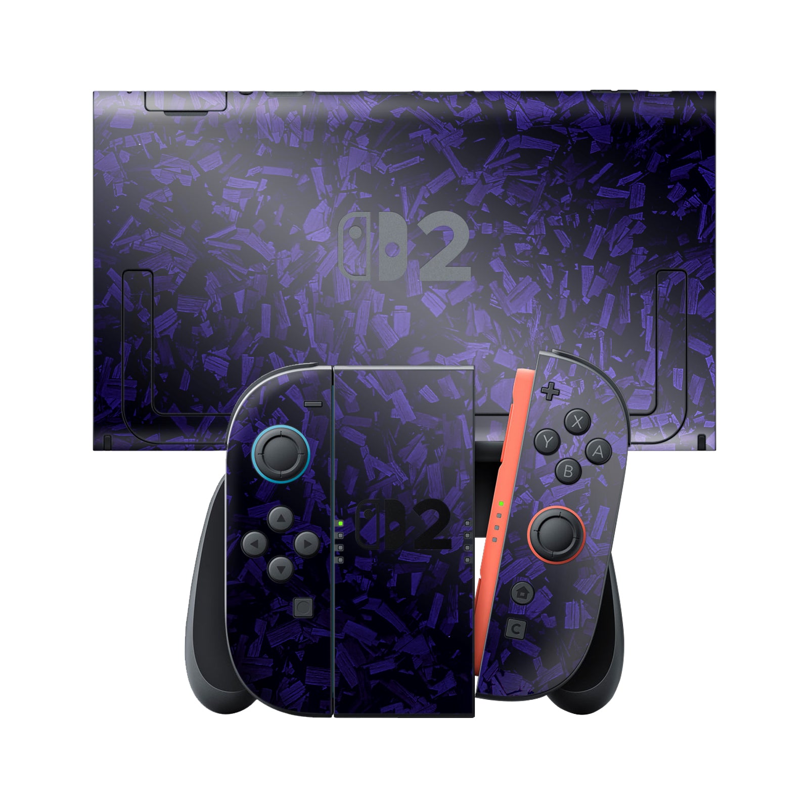 [2 Pack] Armorsuit MilitaryShield Vinyl Skin Wrap Film for Nintendo Switch 2 (2025)