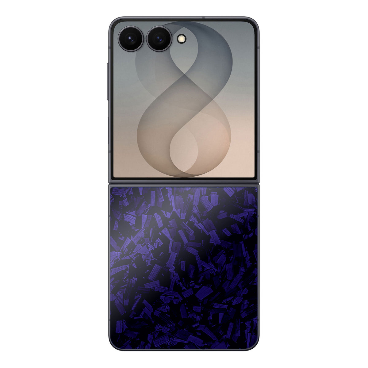 [2 Pack] Armorsuit MilitaryShield Vinyl Skin Wrap Film for Samsung Galaxy Z Flip 8 (2026)