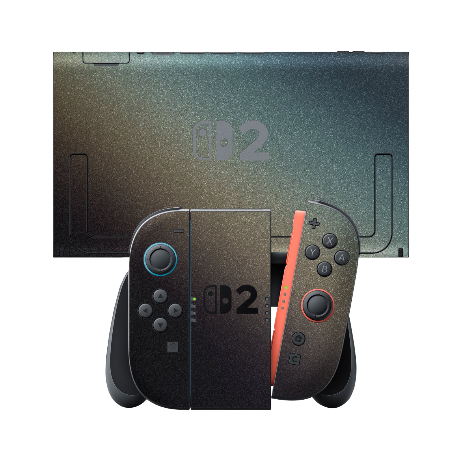 [2 Pack] Armorsuit MilitaryShield Vinyl Skin Wrap Film for Nintendo Switch 2 (2025)