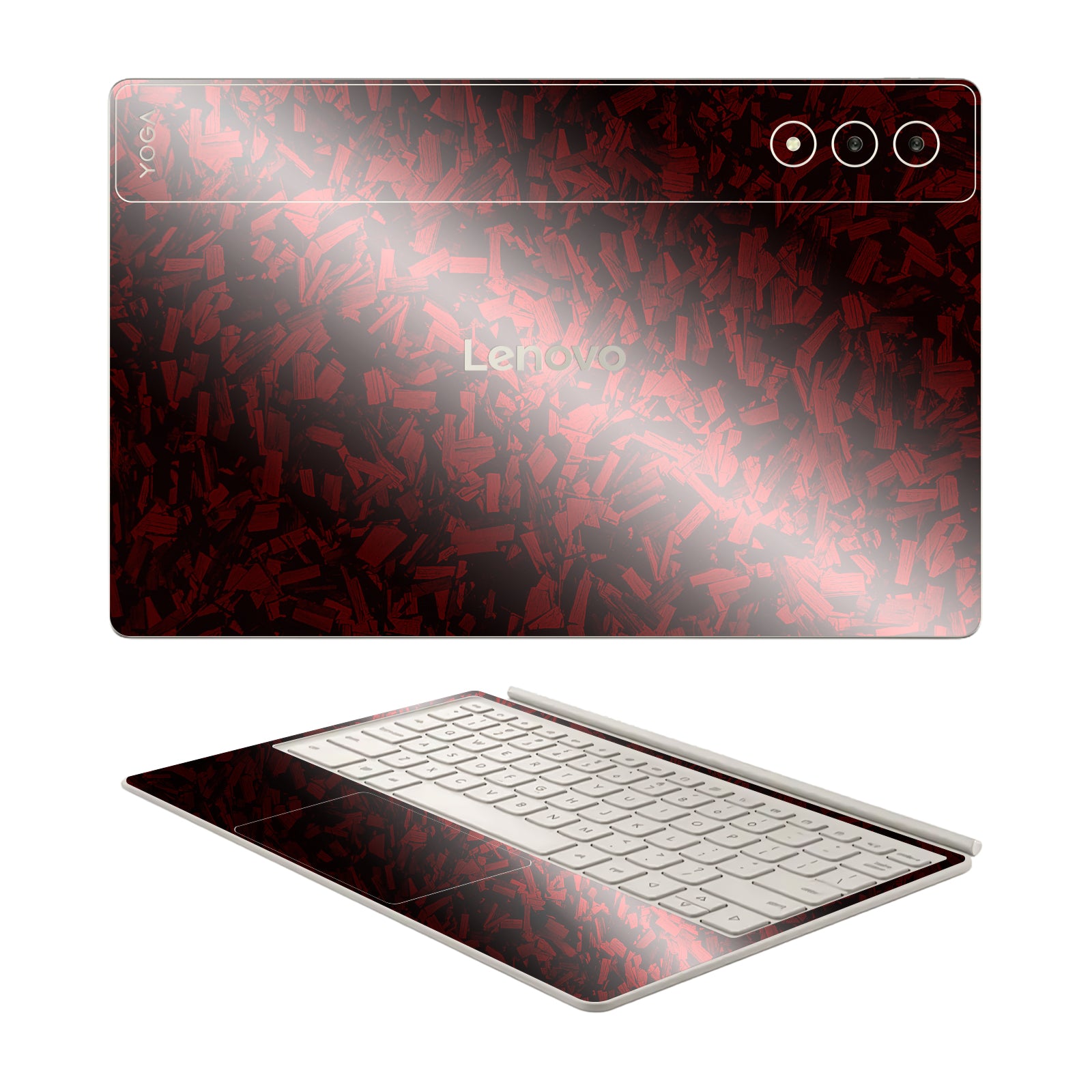 [2 Pack] Armorsuit MilitaryShield Vinyl Skin Wrap Film for Lenovo Yoga Tab Plus (2025)