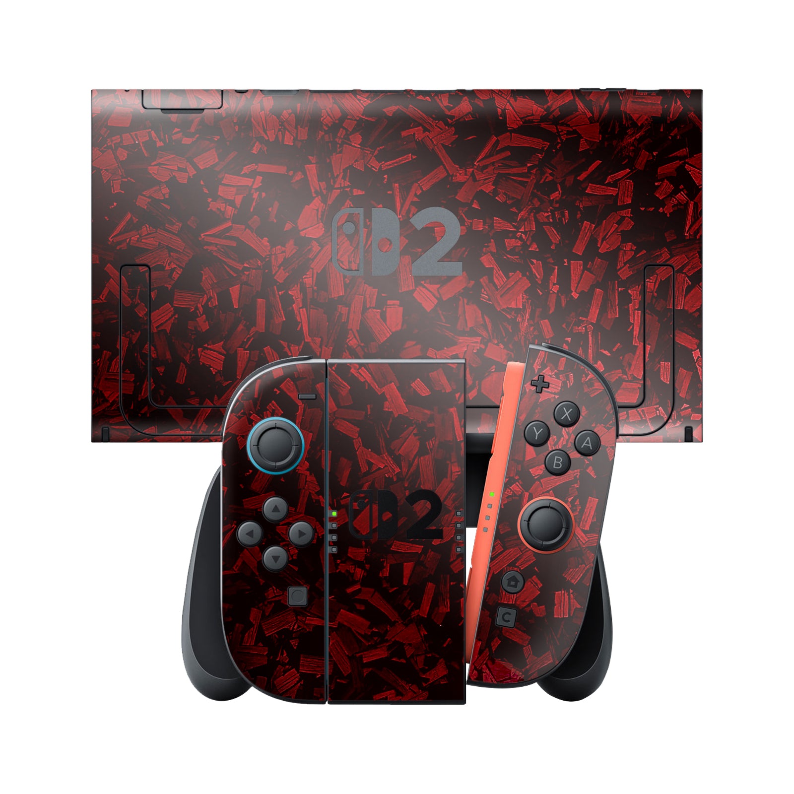 [2 Pack] Armorsuit MilitaryShield Vinyl Skin Wrap Film for Nintendo Switch 2 (2025)