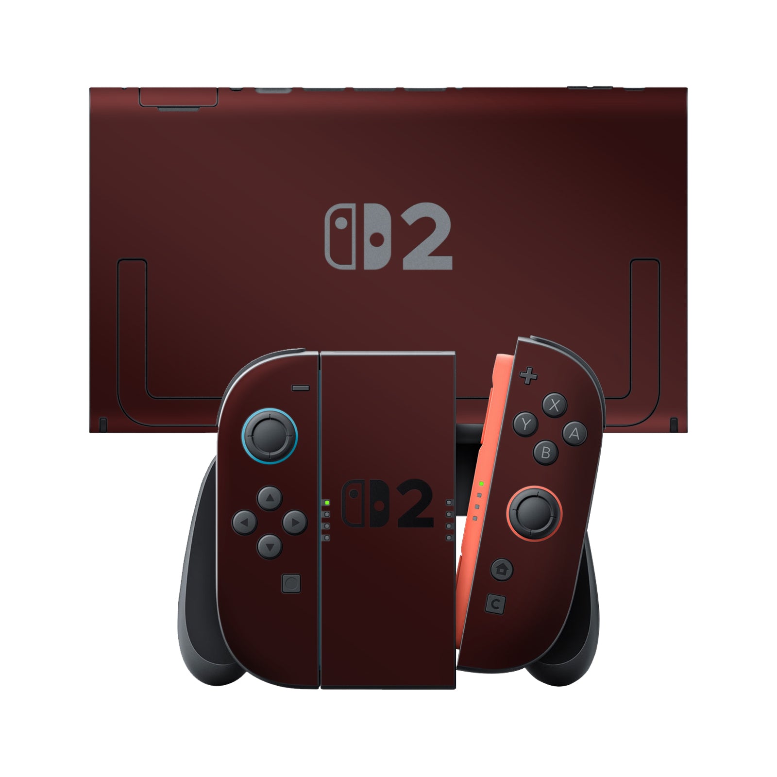 [2 Pack] Armorsuit MilitaryShield Vinyl Skin Wrap Film for Nintendo Switch 2 (2025)