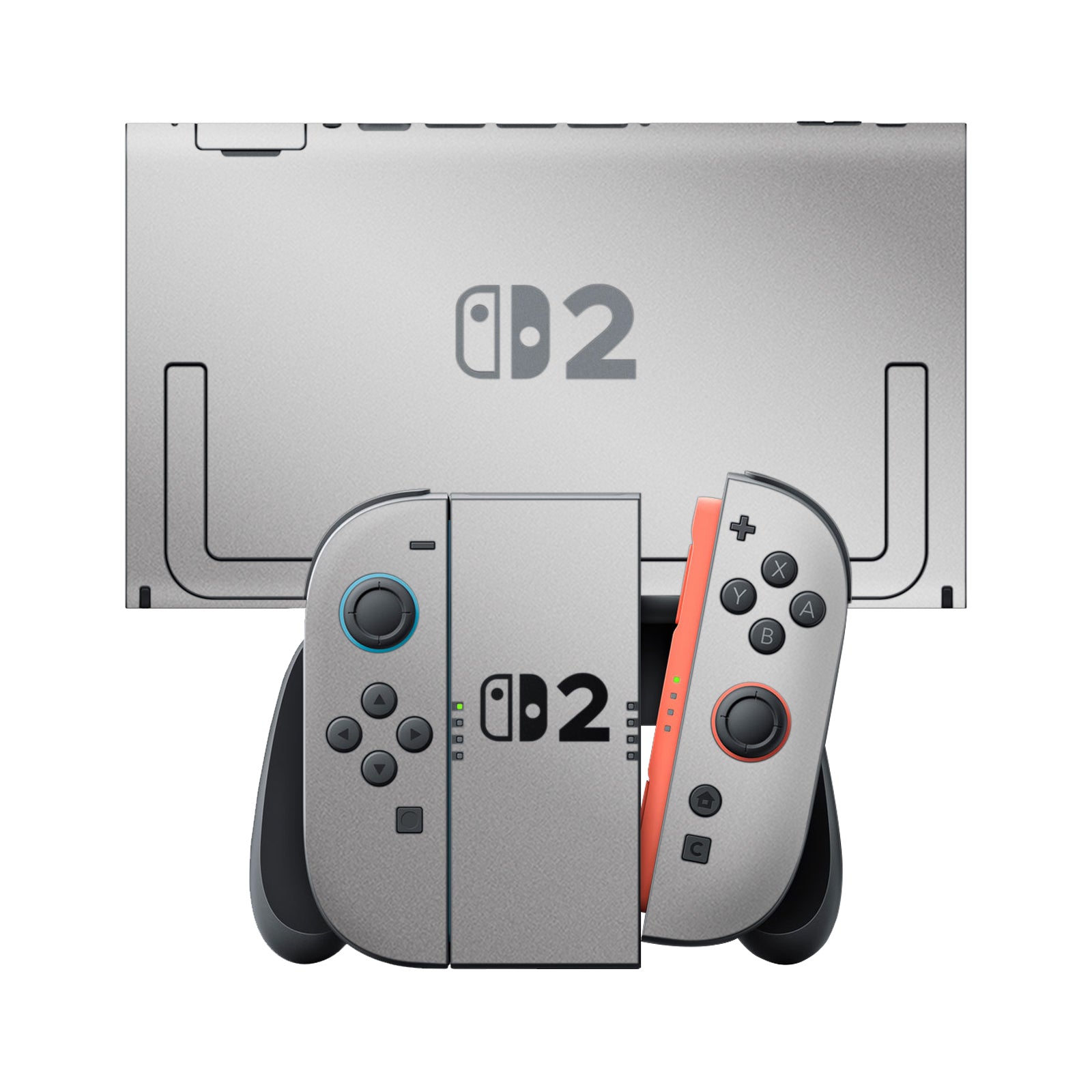 [2 Pack] Armorsuit MilitaryShield Vinyl Skin Wrap Film for Nintendo Switch 2 (2025)