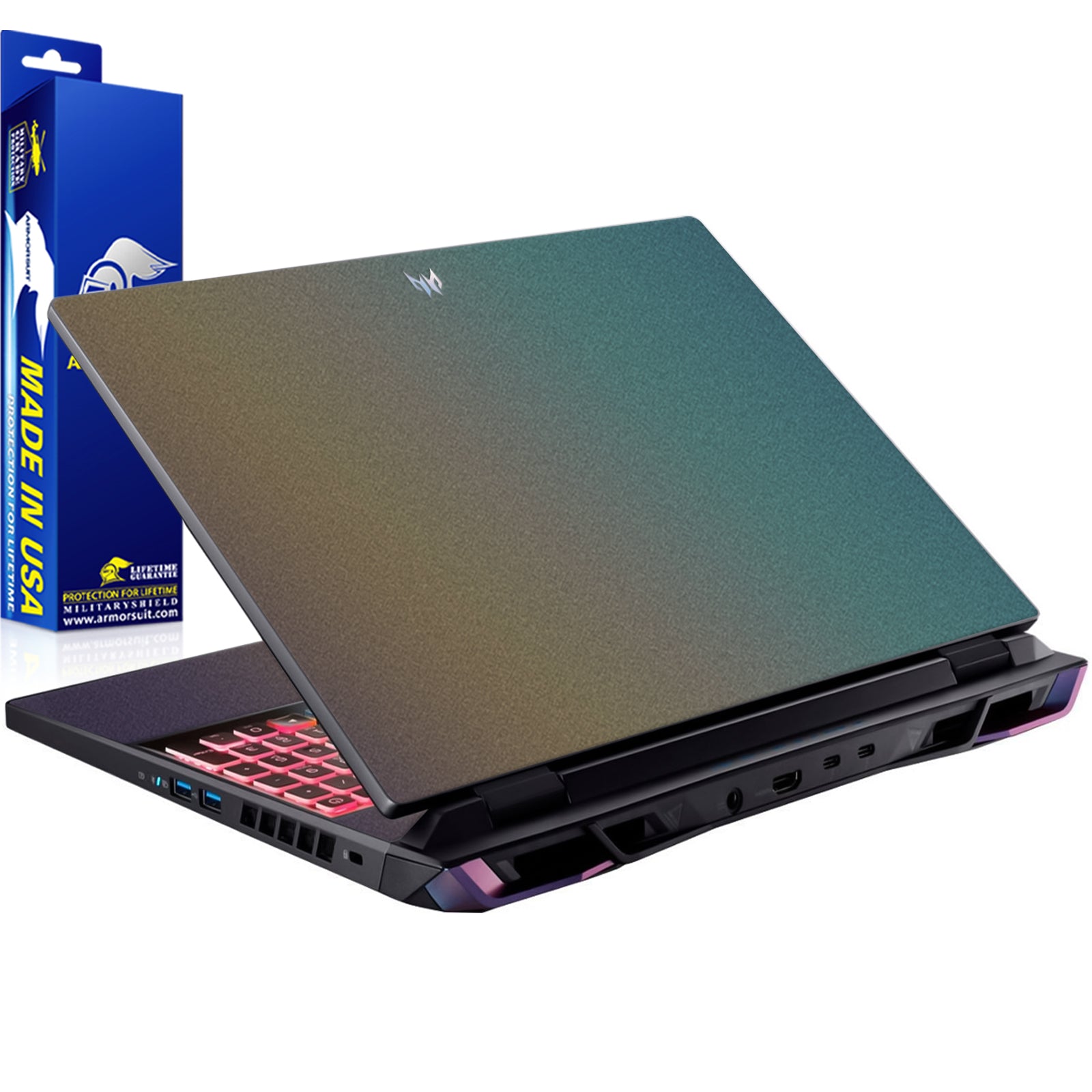 [2 Pack] Armorsuit MilitaryShield Skin Wrap Film for Acer Predator Helios Neo 16 (2023)