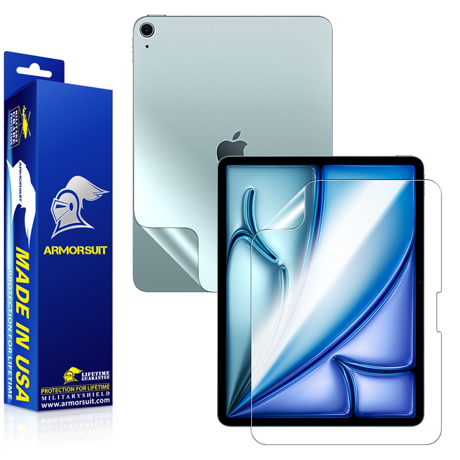 [2 Pack] ArmorSuit MilitaryShield Screen Protector Film for iPad Air 11 Inch (6th Gen, 2024)