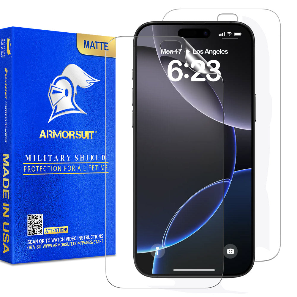 ArmorSuit MilitaryShield Screen Protector for Apple iPhone 16 Pro Max (2 Pack)