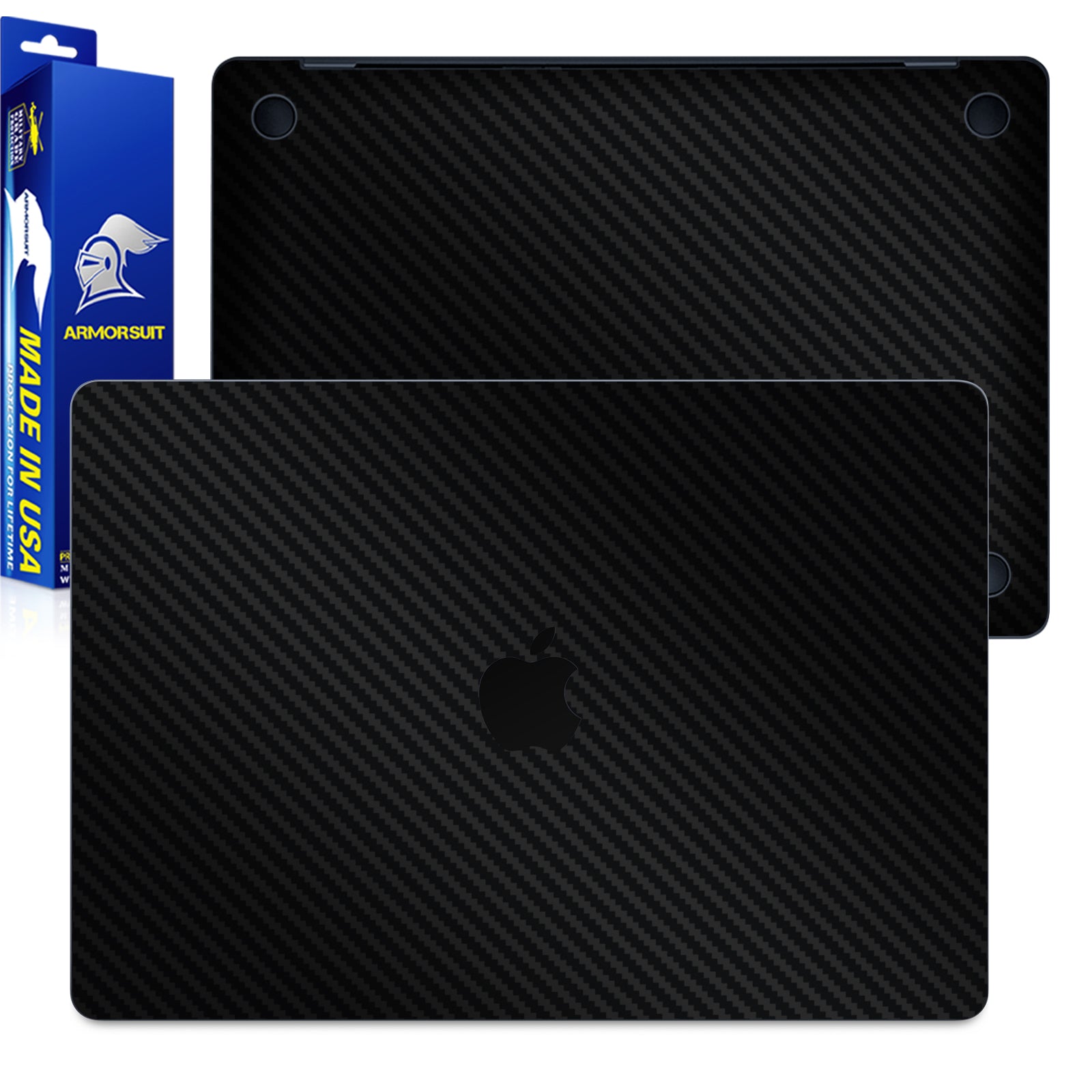 [2 Pack] Armorsuit MilitaryShield Skin Wrap Film for Macbook Air M3 13 inch (2024)