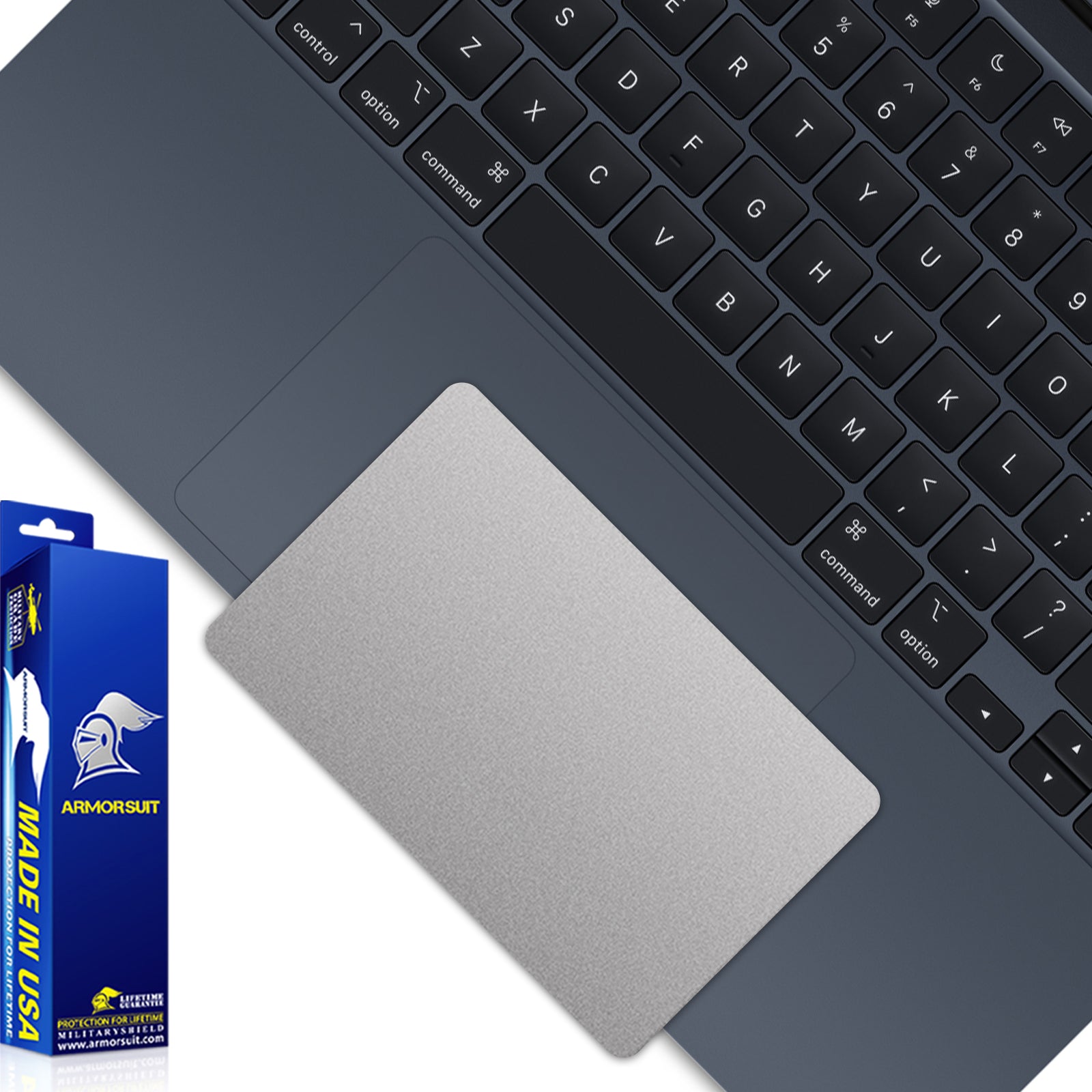 [2 Pack] Armorsuit MilitaryShield Skin Wrap Film for Macbook Air M3 13 inch (2024)