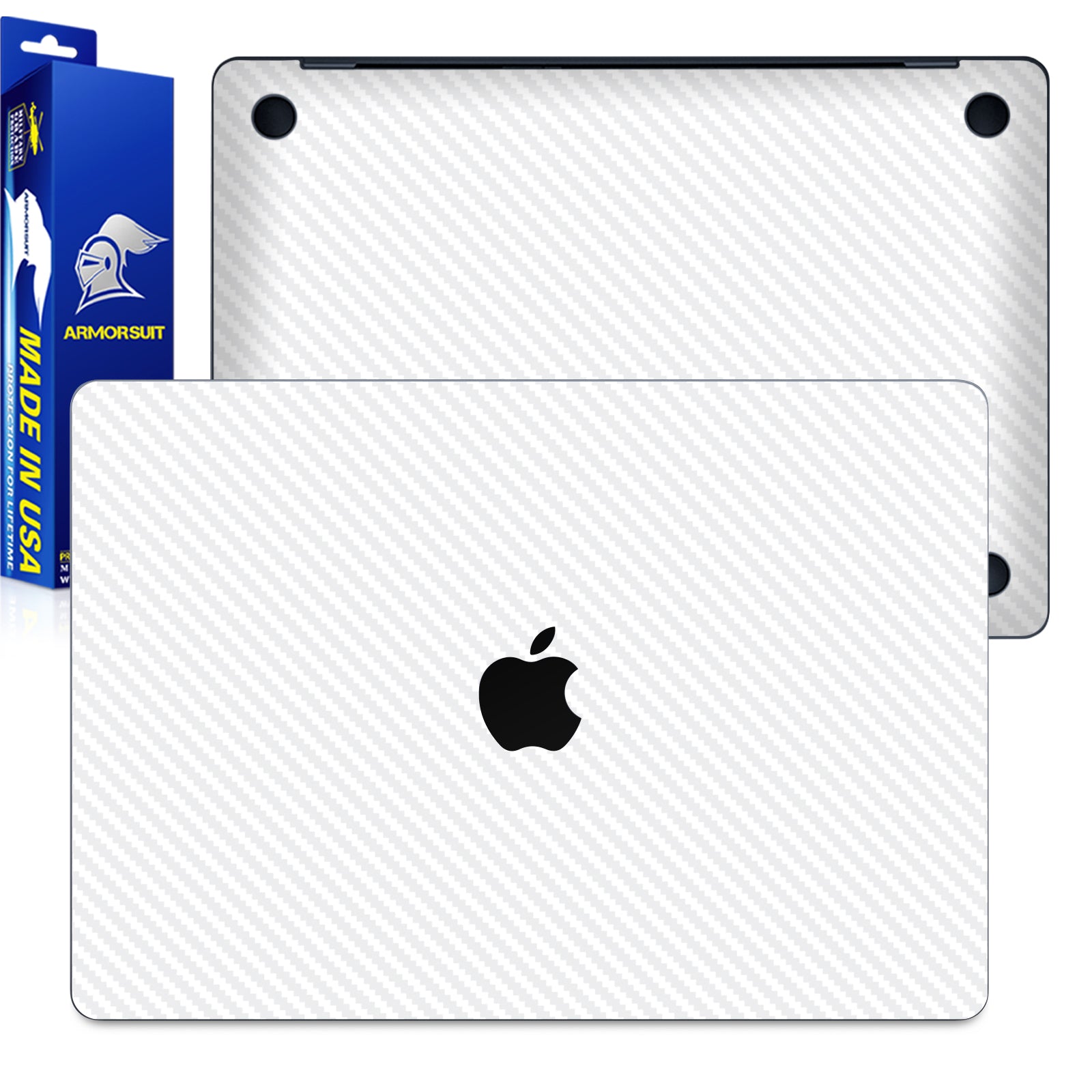 [2 Pack] Armorsuit MilitaryShield Skin Wrap Film for Macbook Air M3 13 inch (2024)