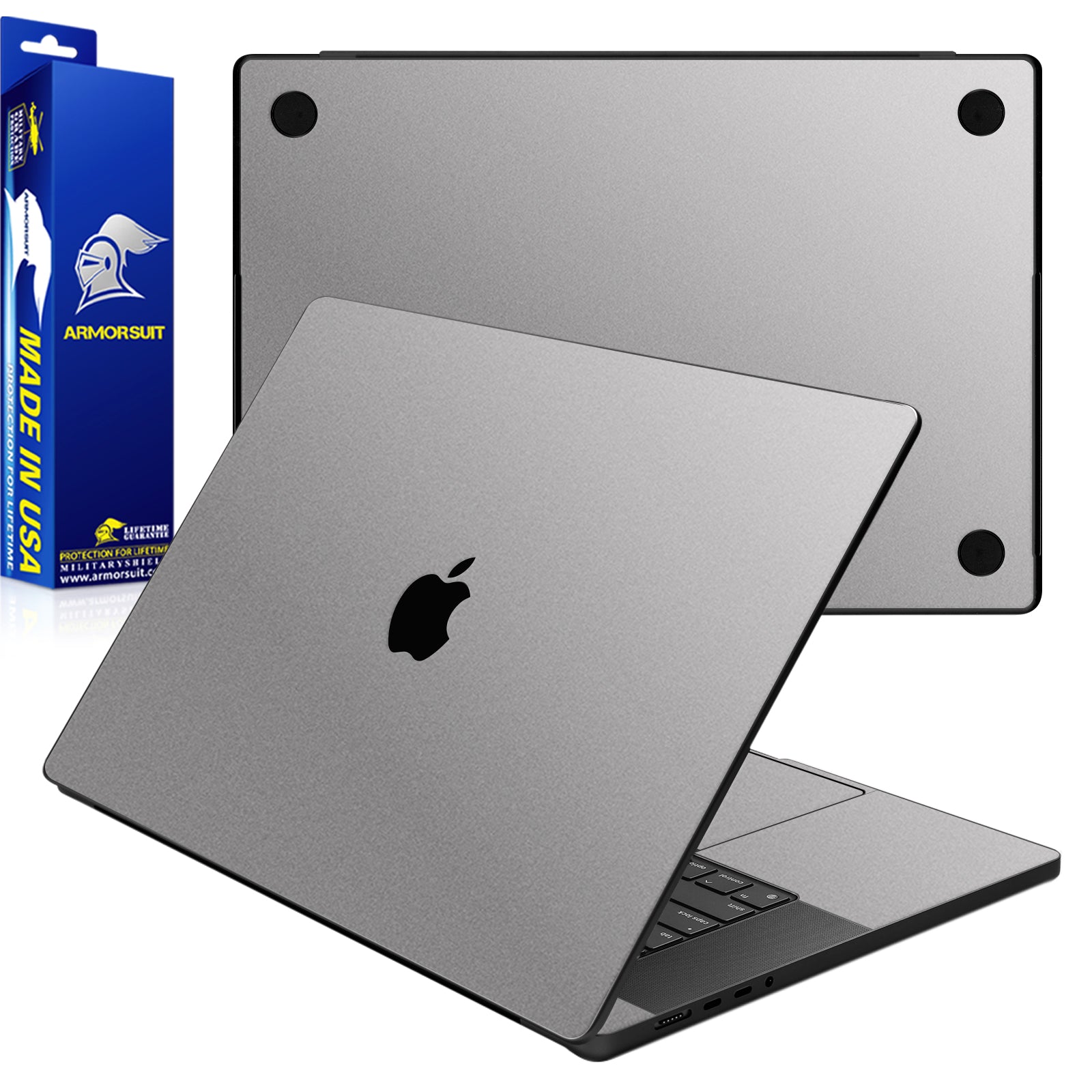 [2 Pack] Armorsuit MilitaryShield Skin Wrap Film for Macbook Pro M4 (16 Inch, 2024)