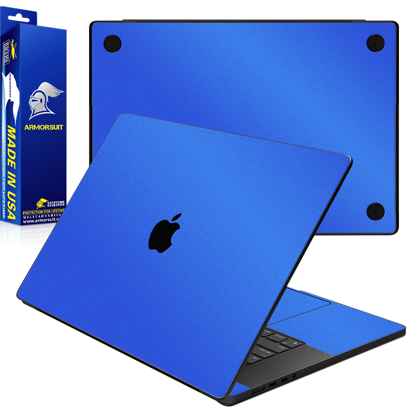 [2 Pack] Armorsuit MilitaryShield Skin Wrap Film for Macbook Pro M4 (16 Inch, 2024)