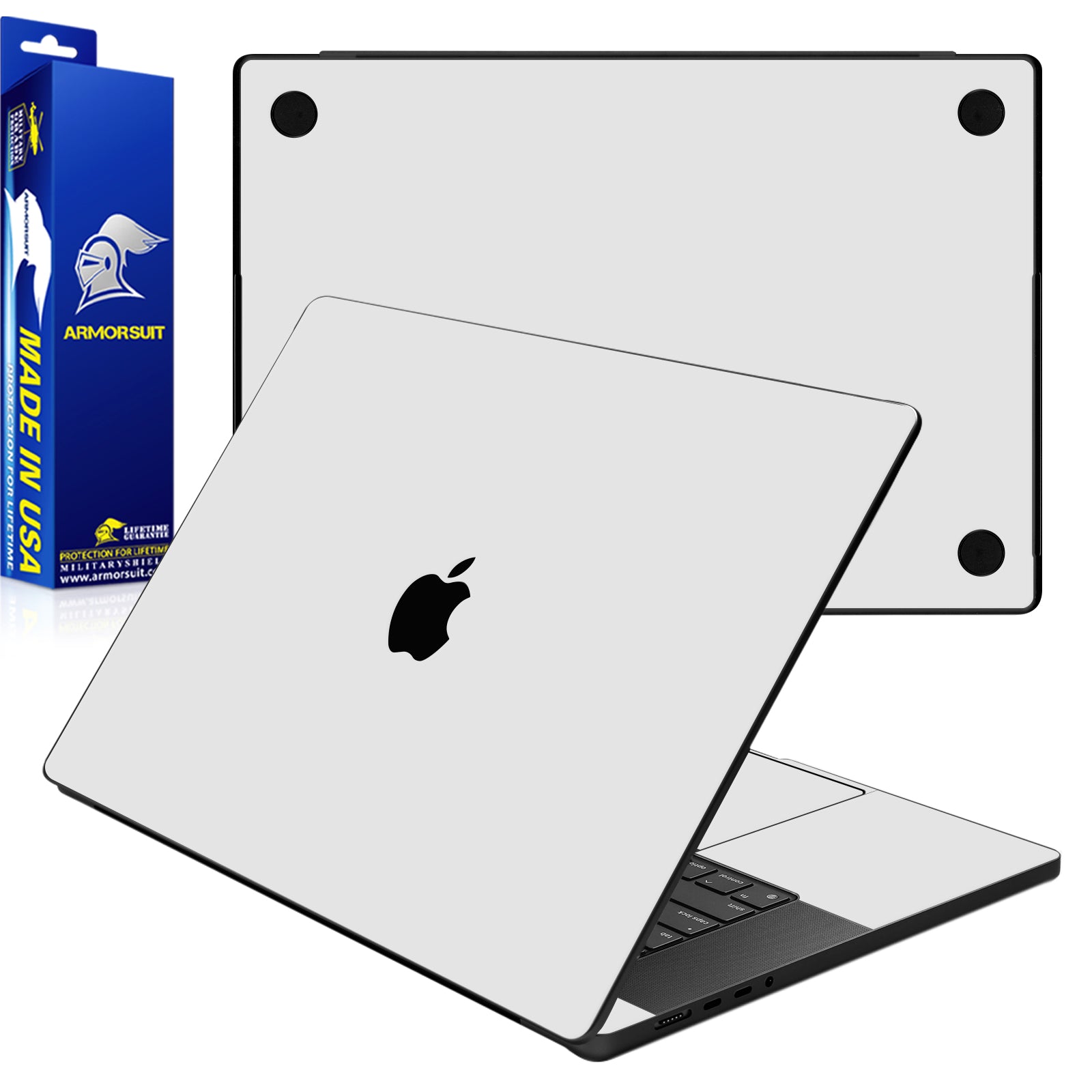 [2 Pack] Armorsuit MilitaryShield Skin Wrap Film for Macbook Pro M4 (16 Inch, 2024)