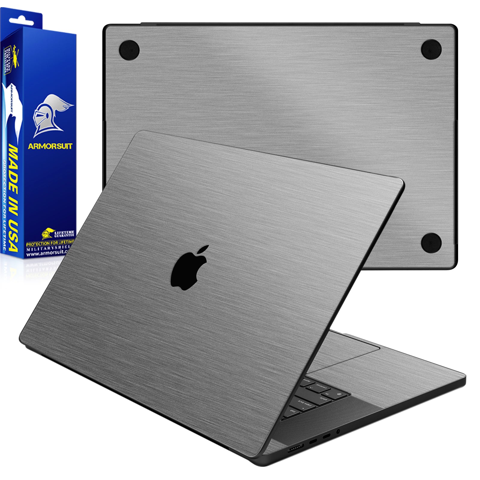 [2 Pack] Armorsuit MilitaryShield Skin Wrap Film for Macbook Pro M4 (16 Inch, 2024)