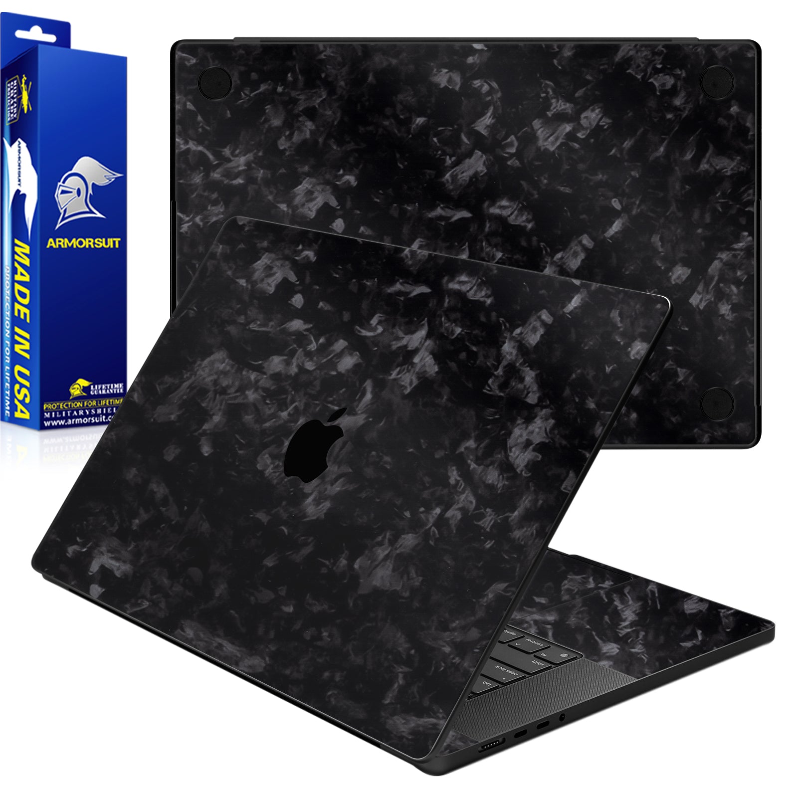 [2 Pack] Armorsuit MilitaryShield Skin Wrap Film for Macbook Pro M4 (16 Inch, 2024)