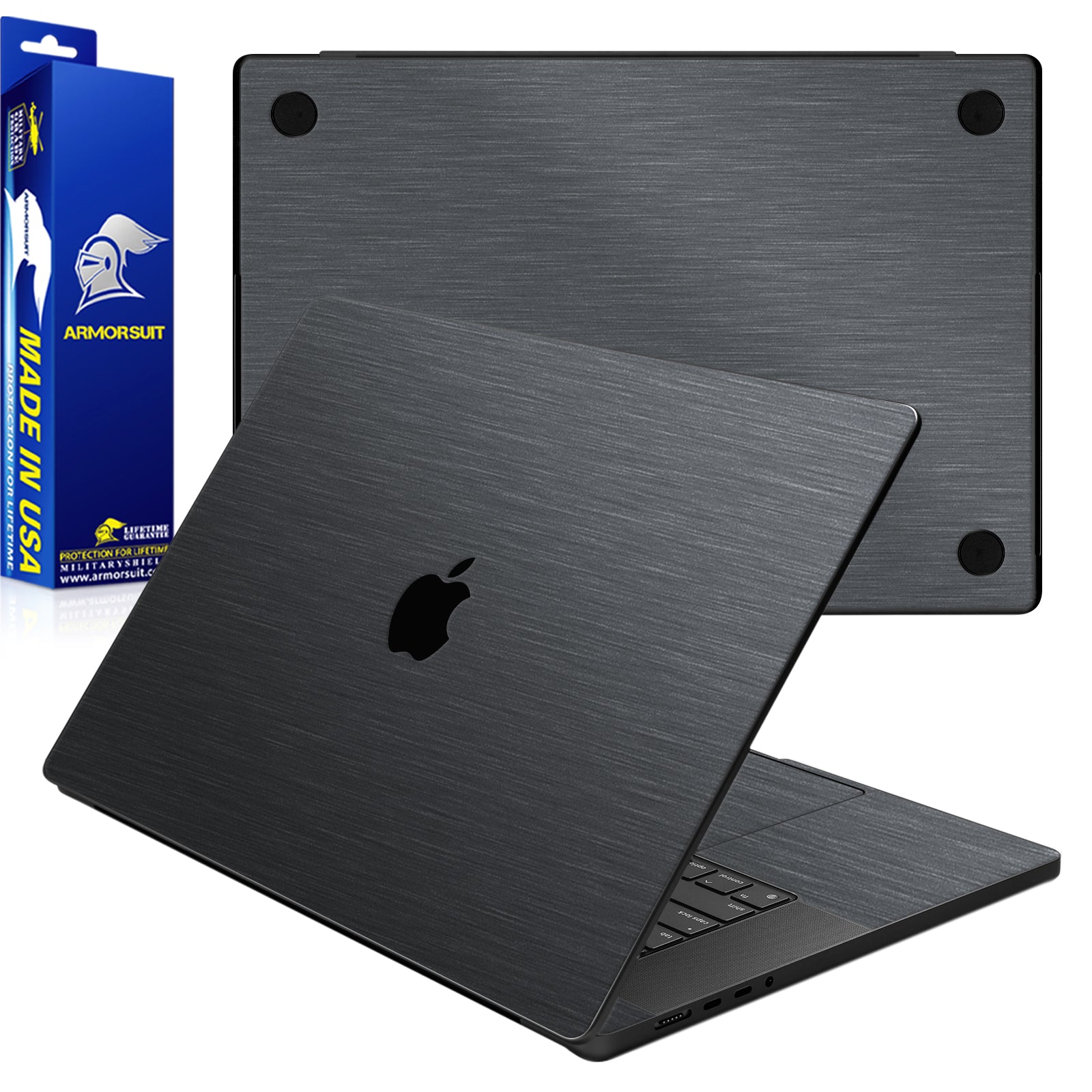 [2 Pack] Armorsuit MilitaryShield Skin Wrap Film for Macbook Pro M4 (16 Inch, 2024)
